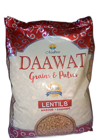 Daawat Pulses Masoor/Kamande 1Kg