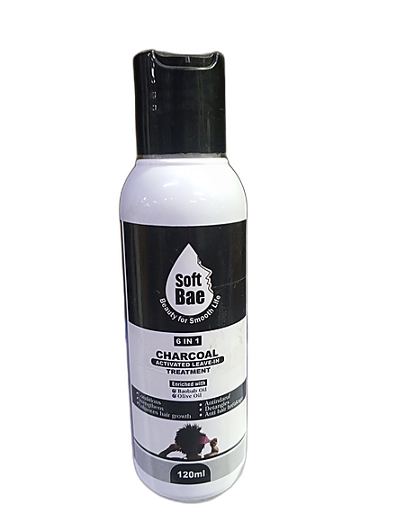Softbae Charcoal Leave-In 120Ml