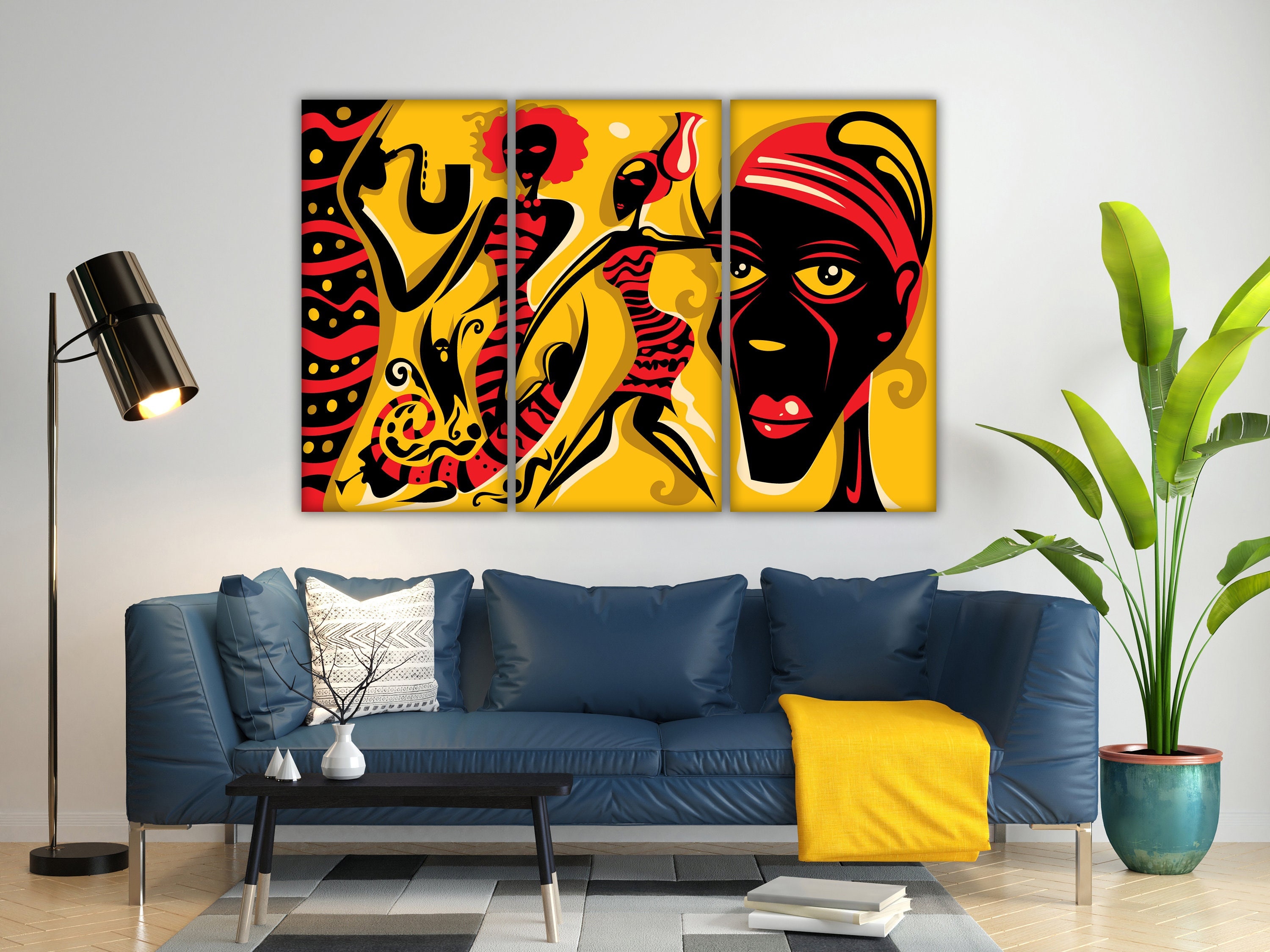 African Art Mordern Big Size