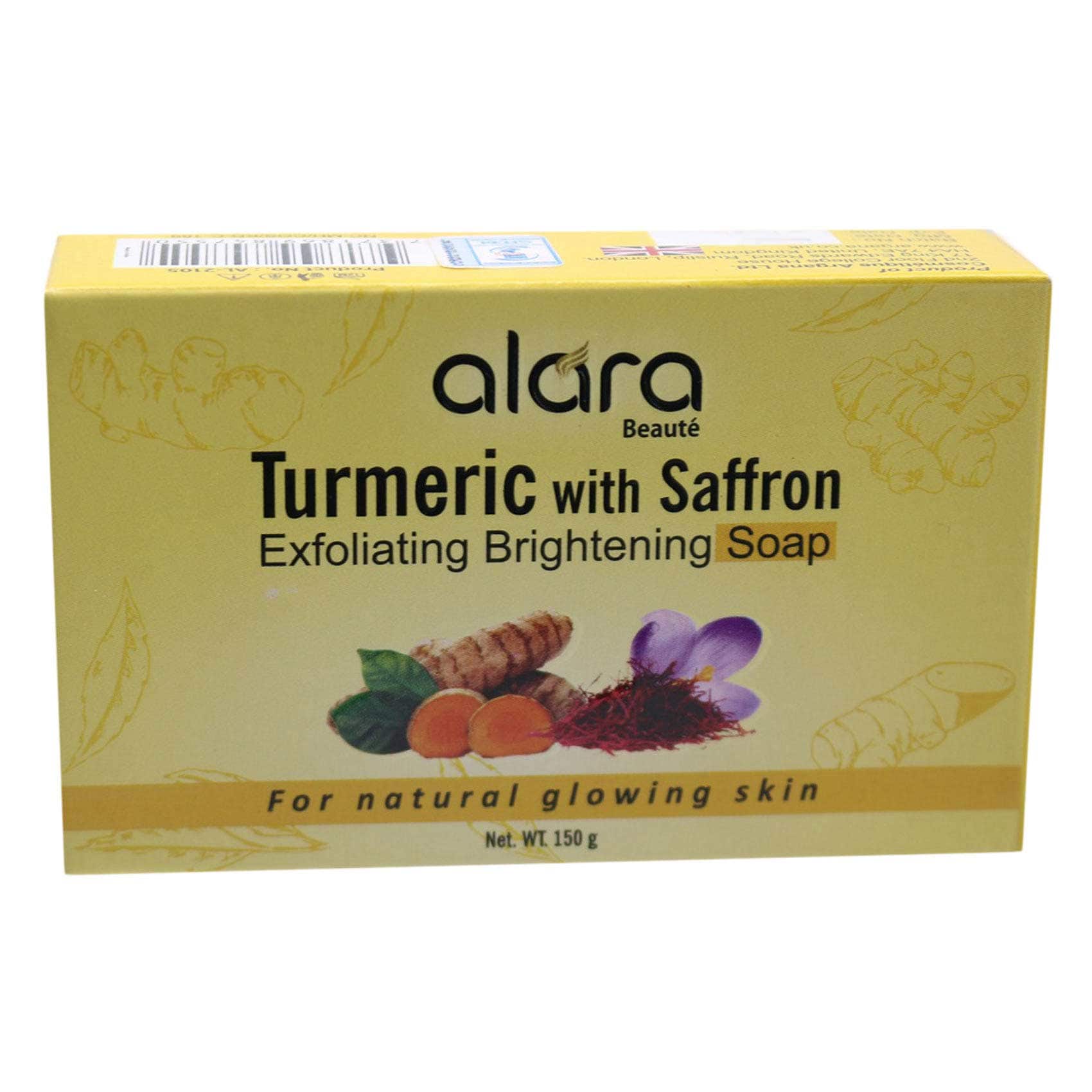 Alara Turmeric With Saffron Soap 150G