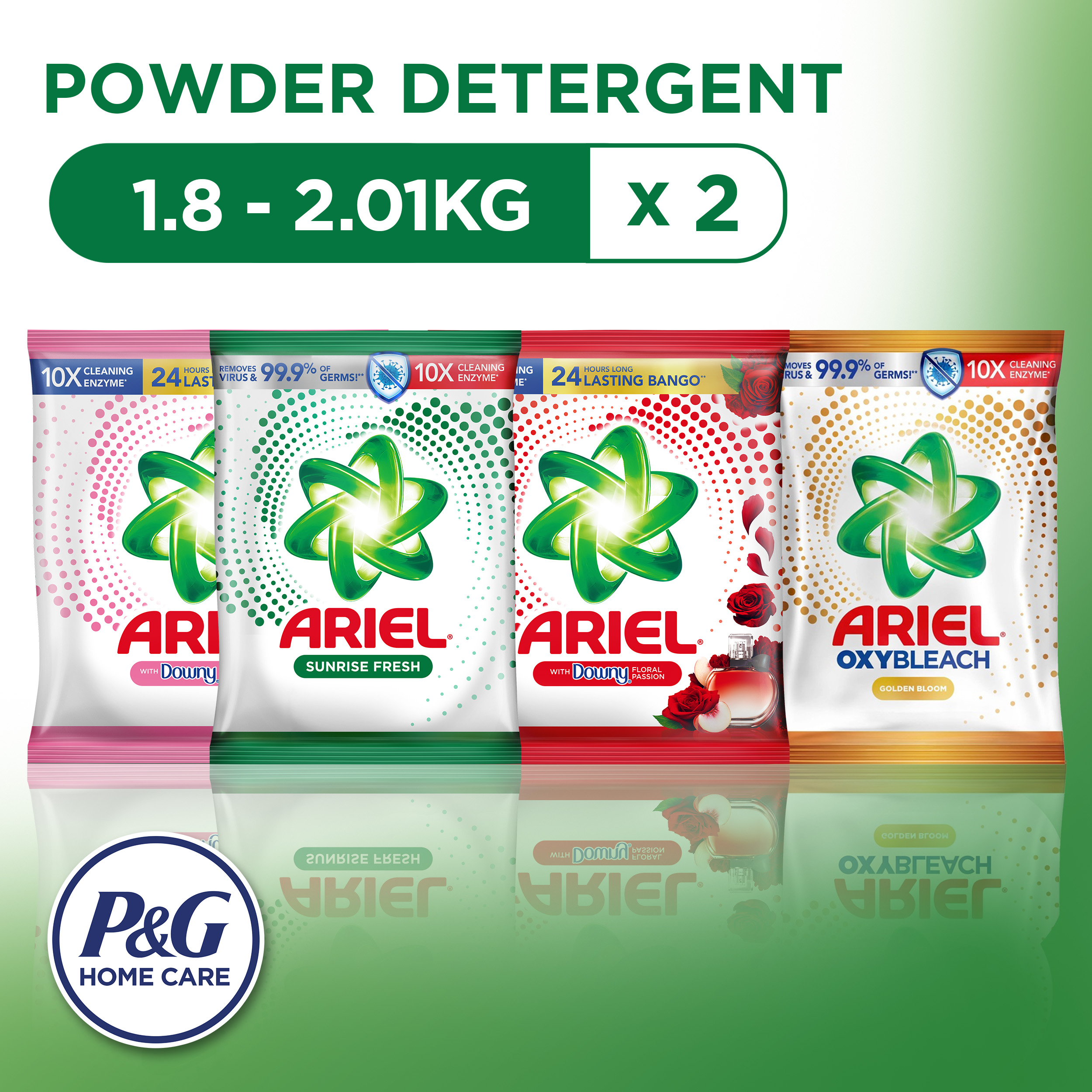 Ariel Spring/Floral Fresh 2Kg