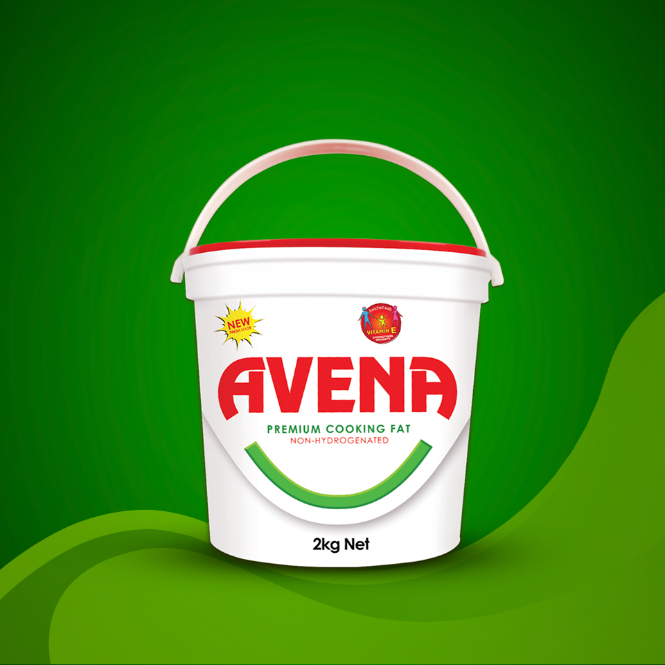 Avena White Cooking Fat 1Kg