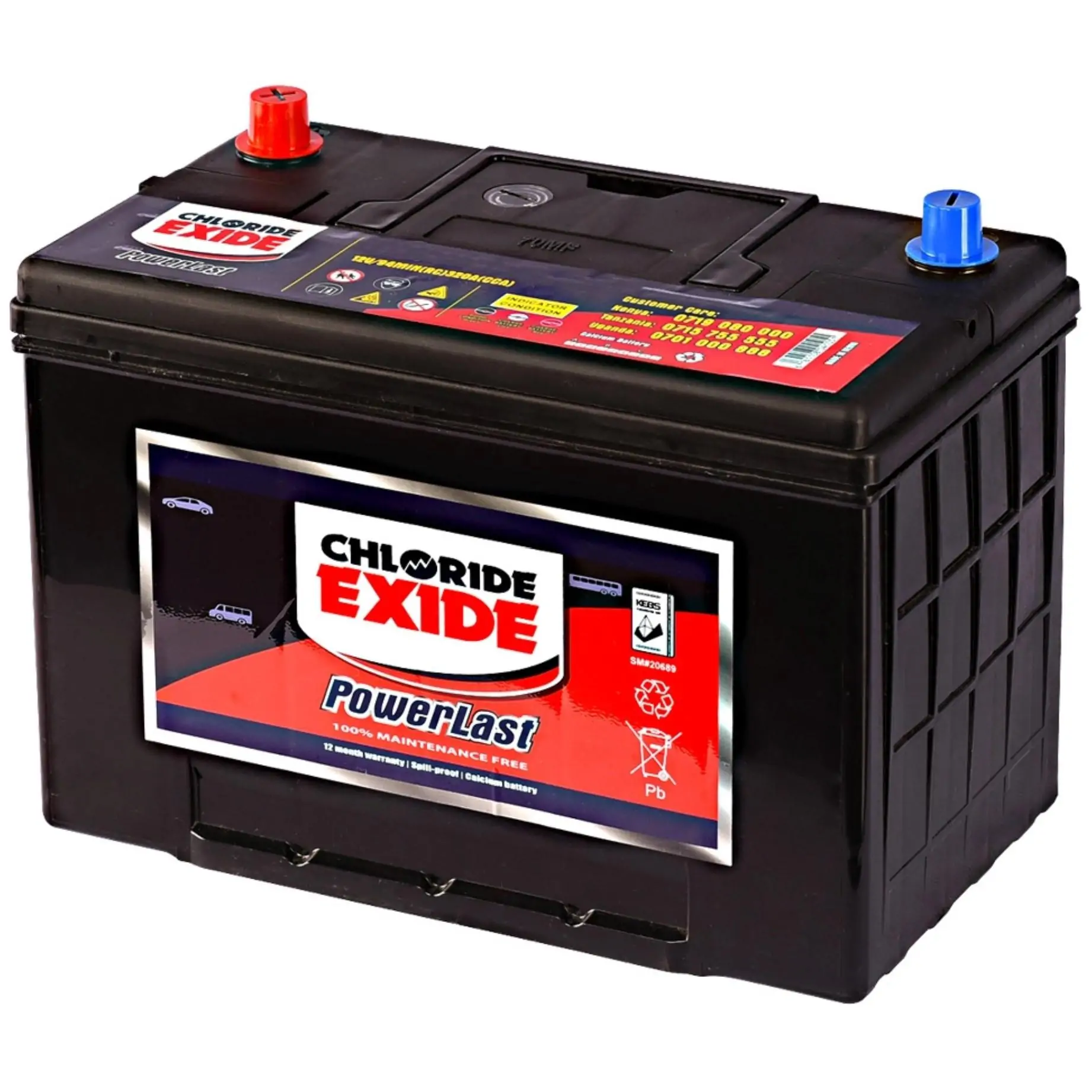 Battery Chloride Exide Ns70