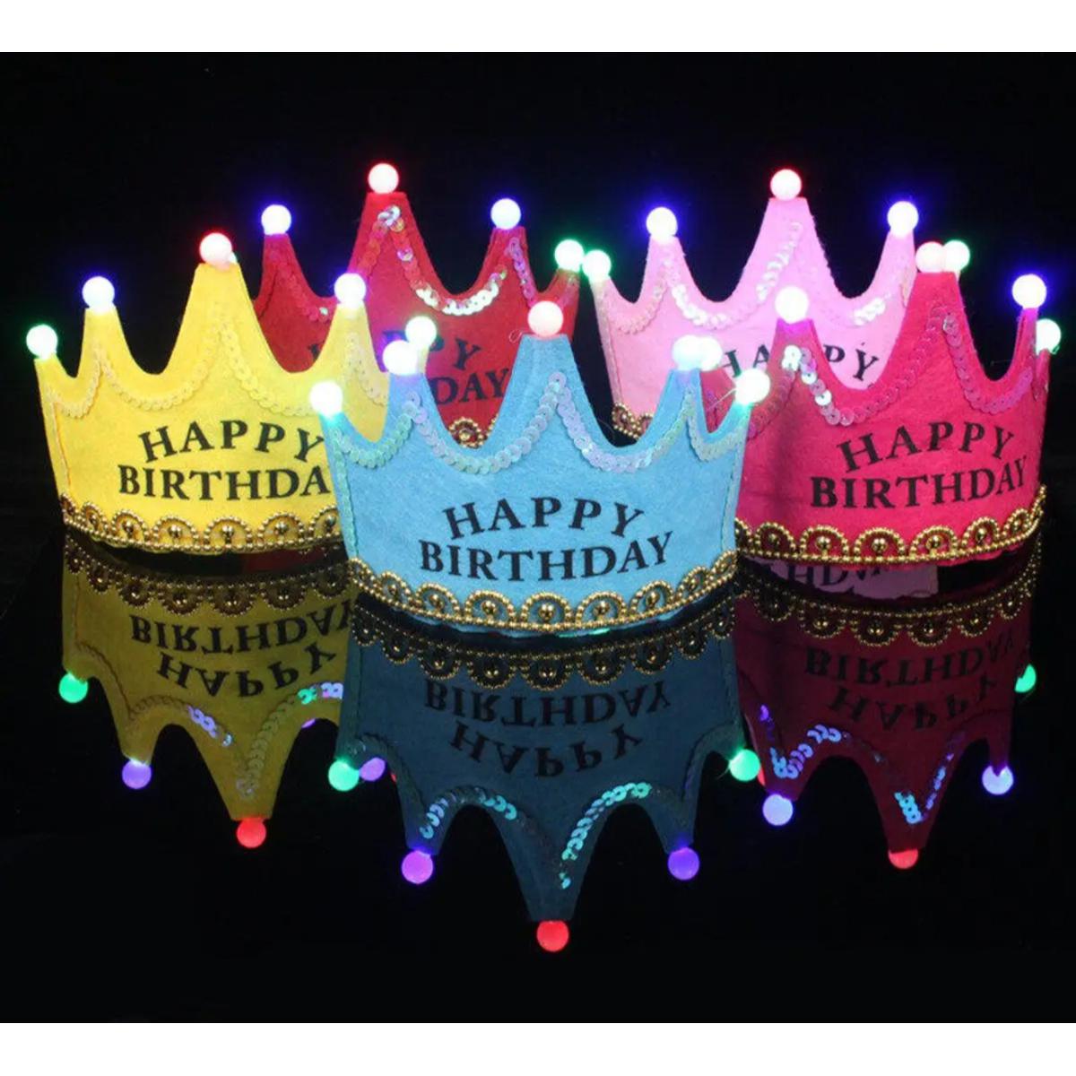 Birthday Crown Light Coloured