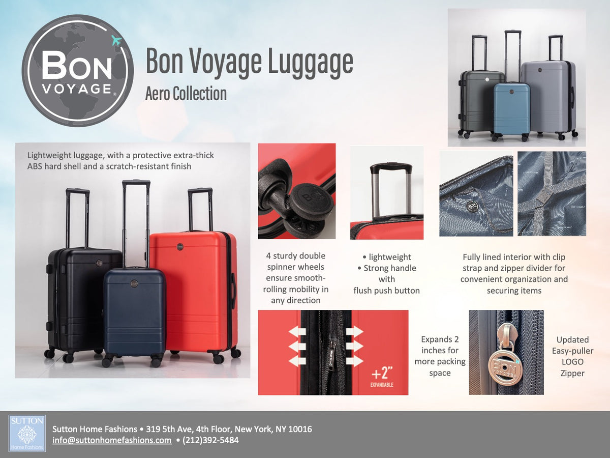 Boniao Suitcase Leather 3Pcs