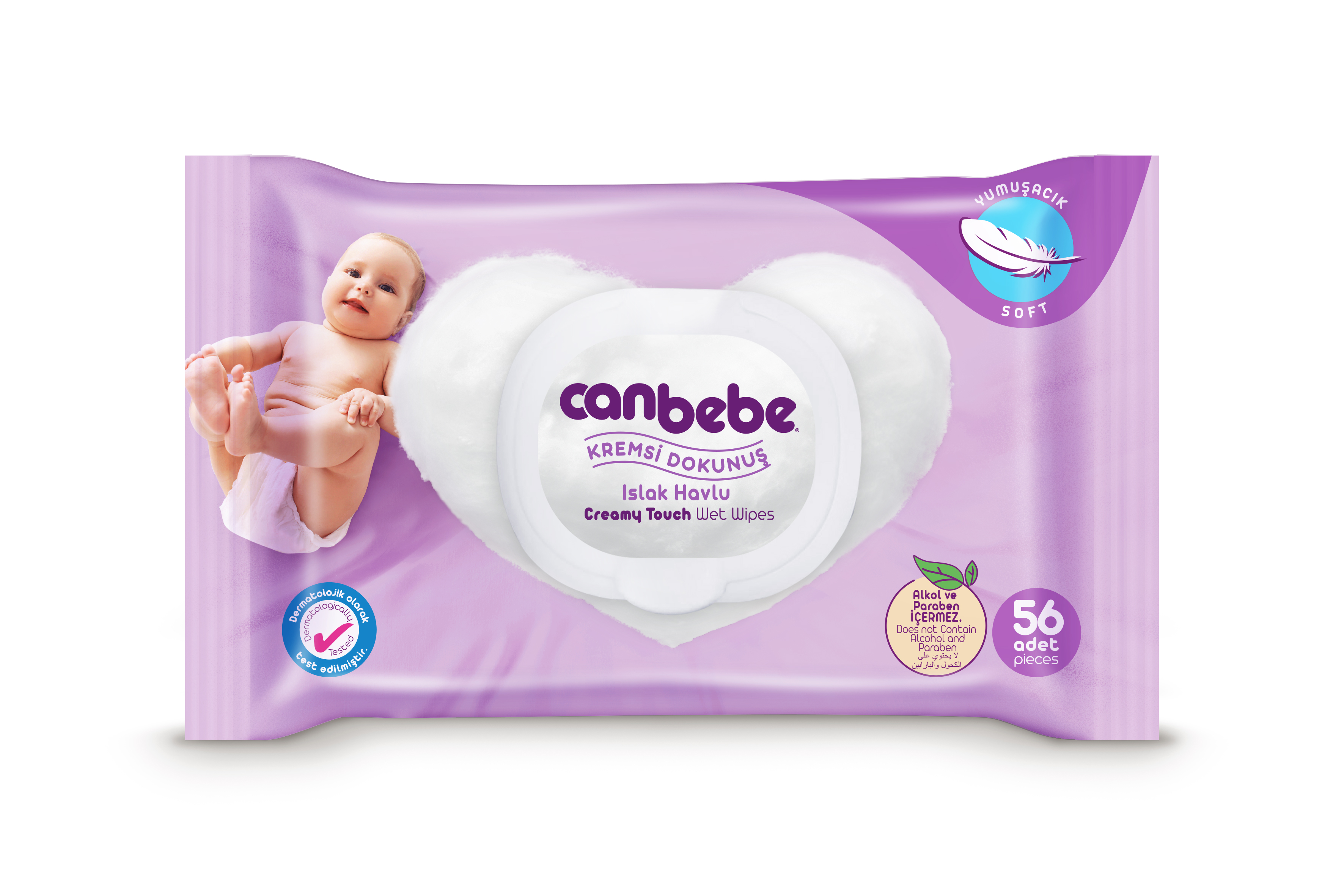 Canbebe Wet Wipes 64S Refil