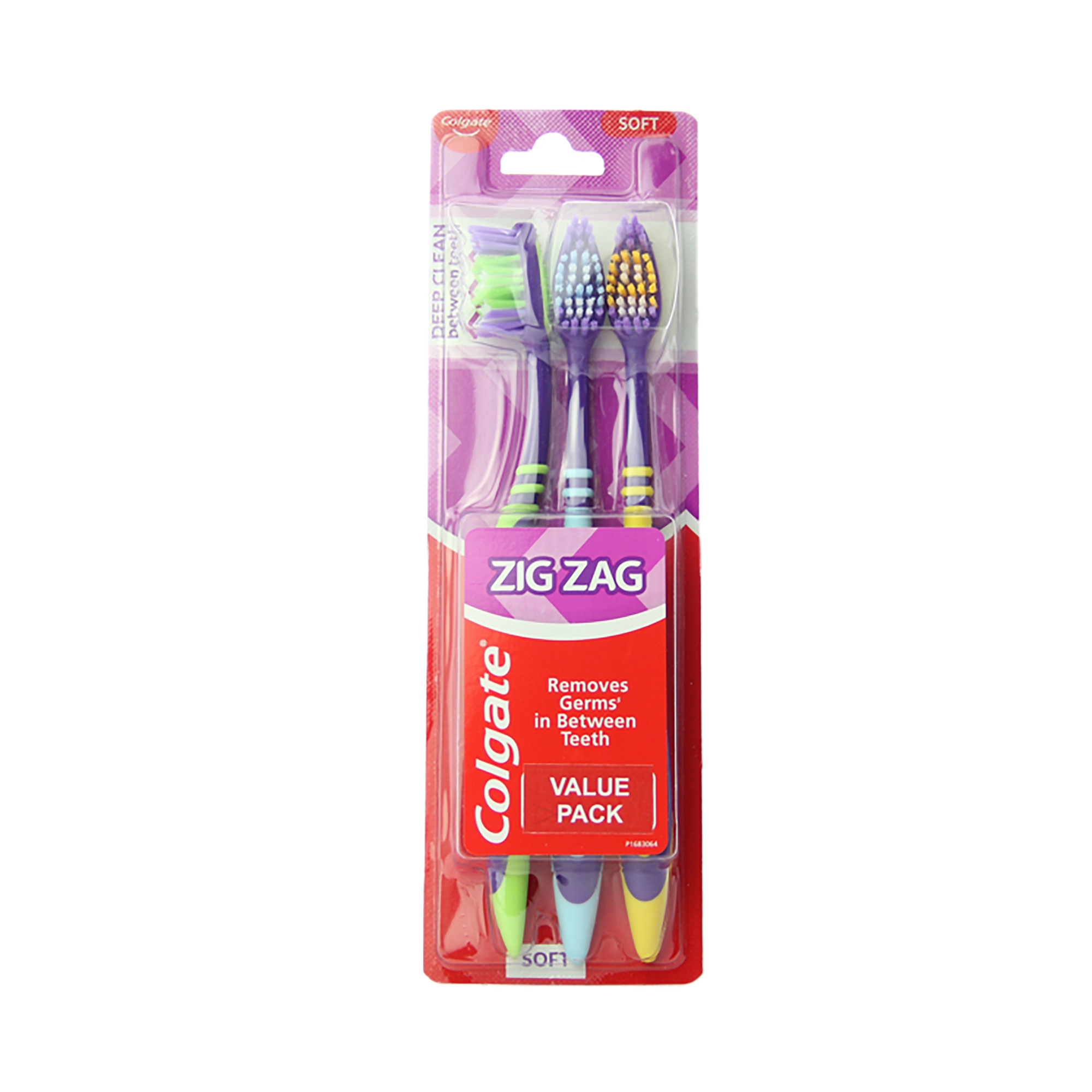 Colgate Zigzag Brush 3Pk