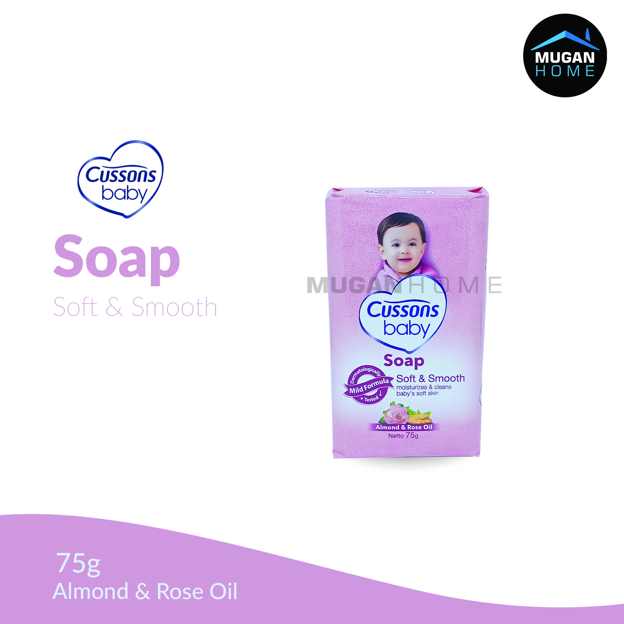 Cussons Baby Soap Soft&Smooth 100G