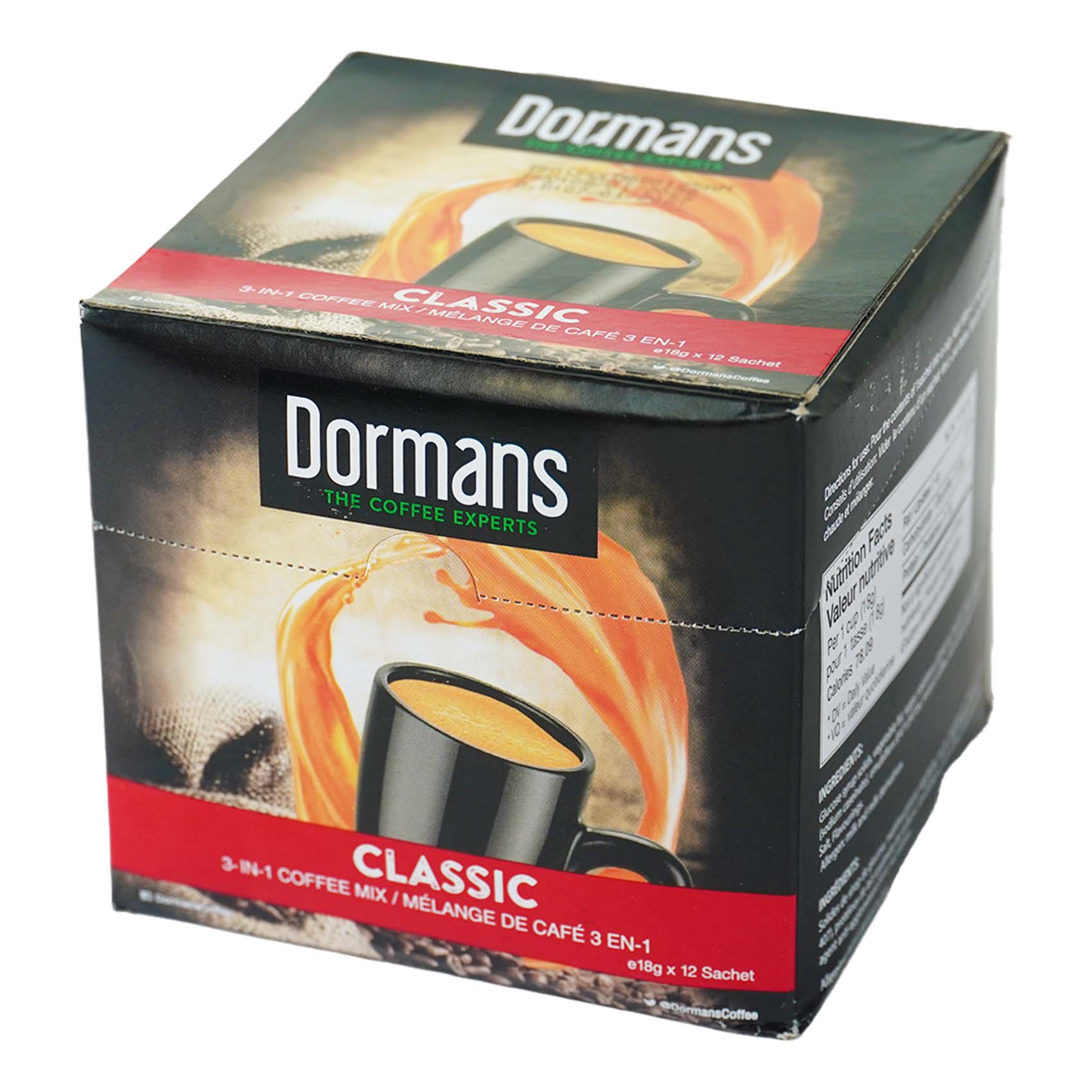 Dormans Classic 3 In 1 12 Pack Box 18Gms