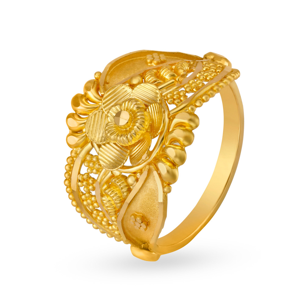Golden Finger Rings