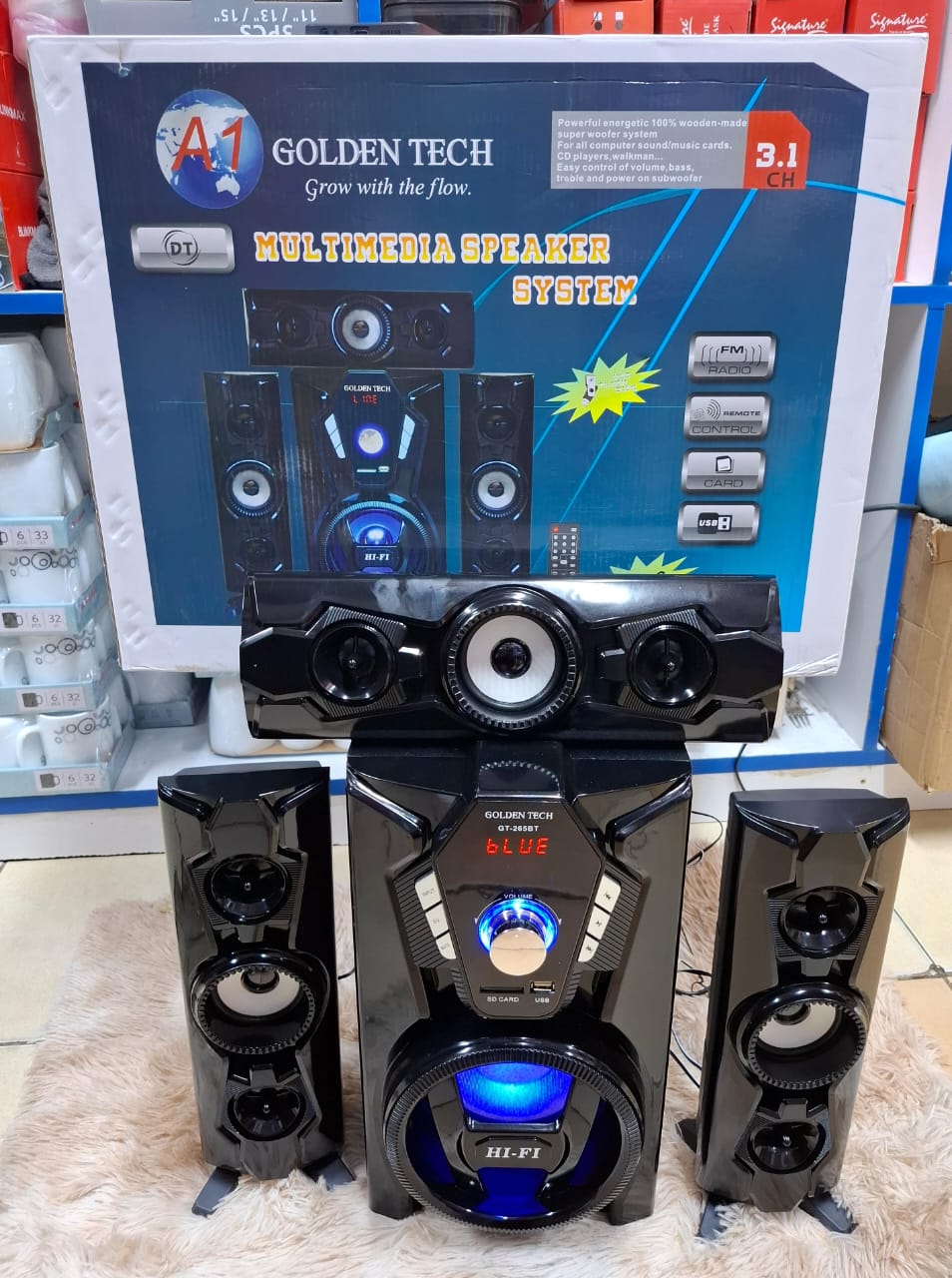 Golden Tech Woofer Gt-265Bt