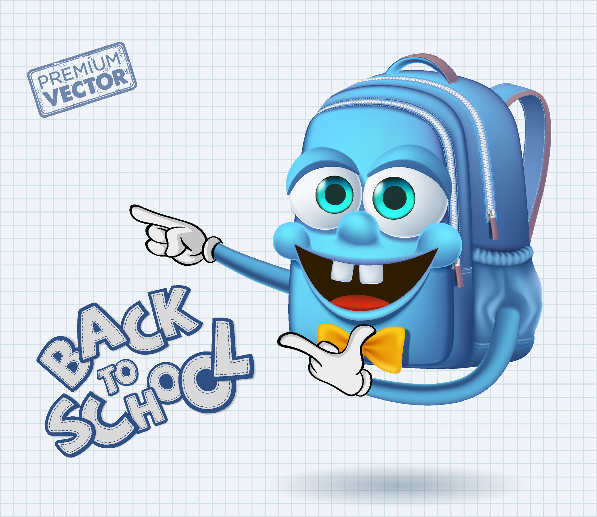 Happy School Bag