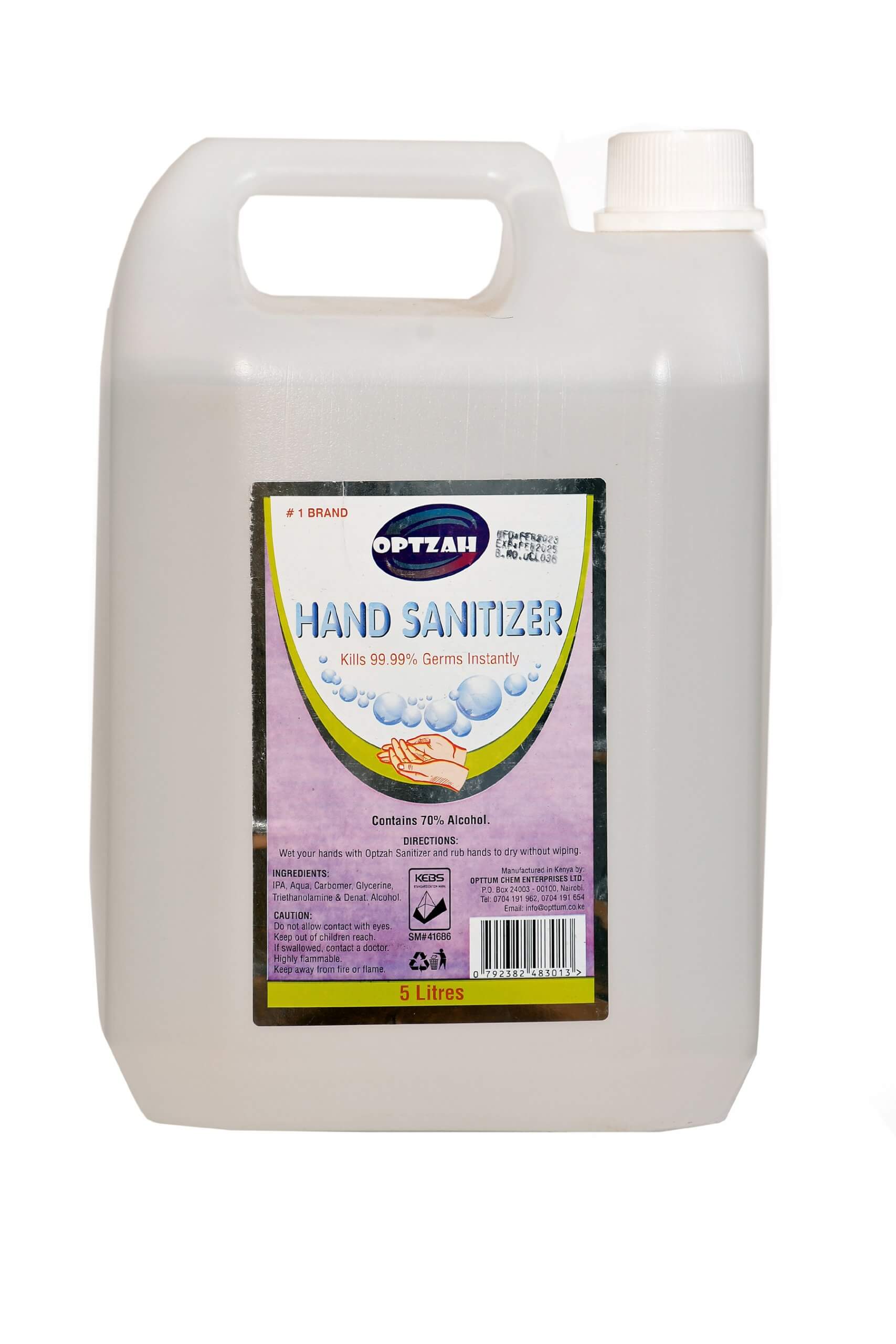 Kenlex Hand Sanitizer 5Lts