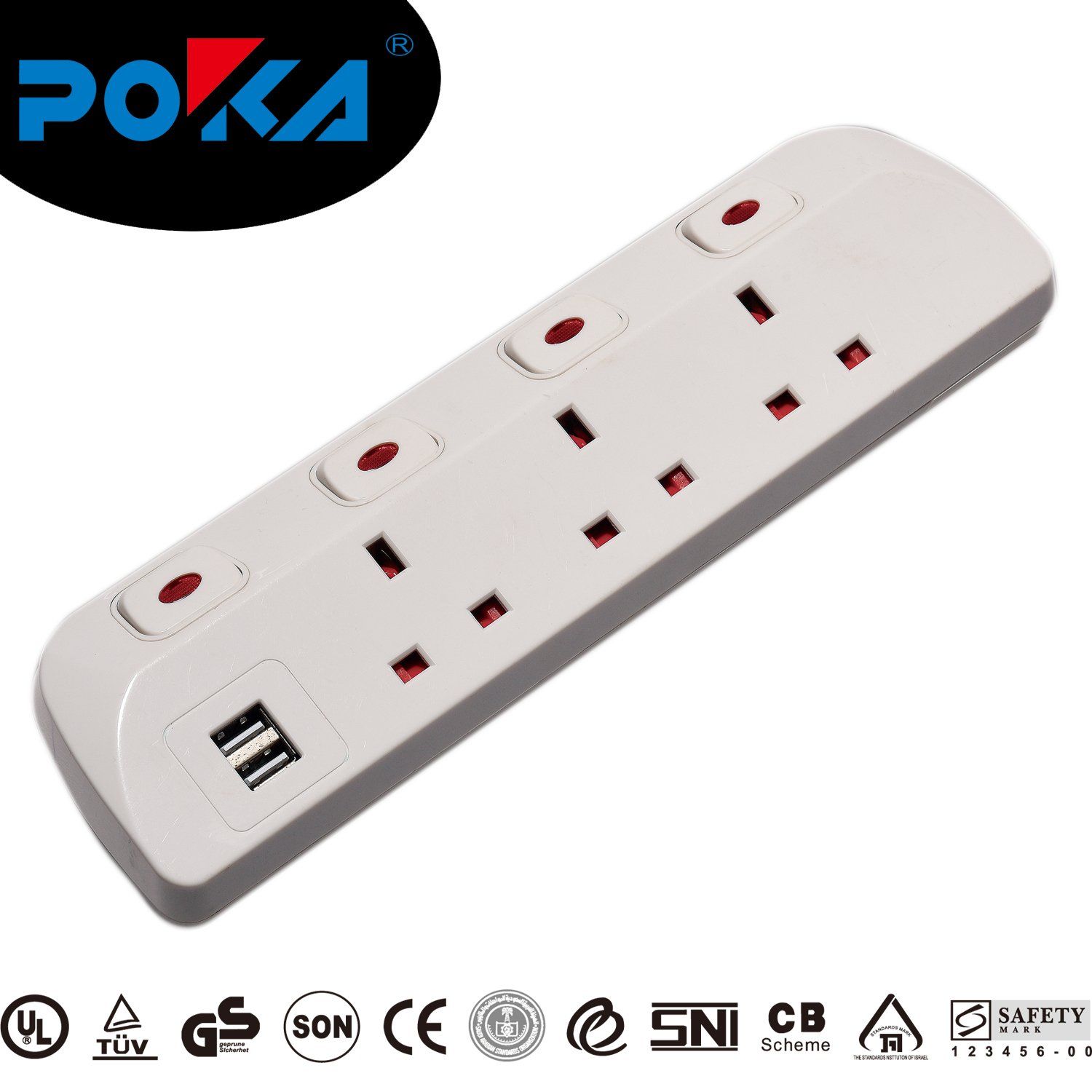 Linear 13Amp Extension Socket