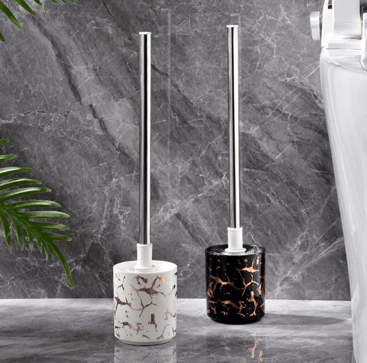 Marble Toilet Brush&Bowl Set B11