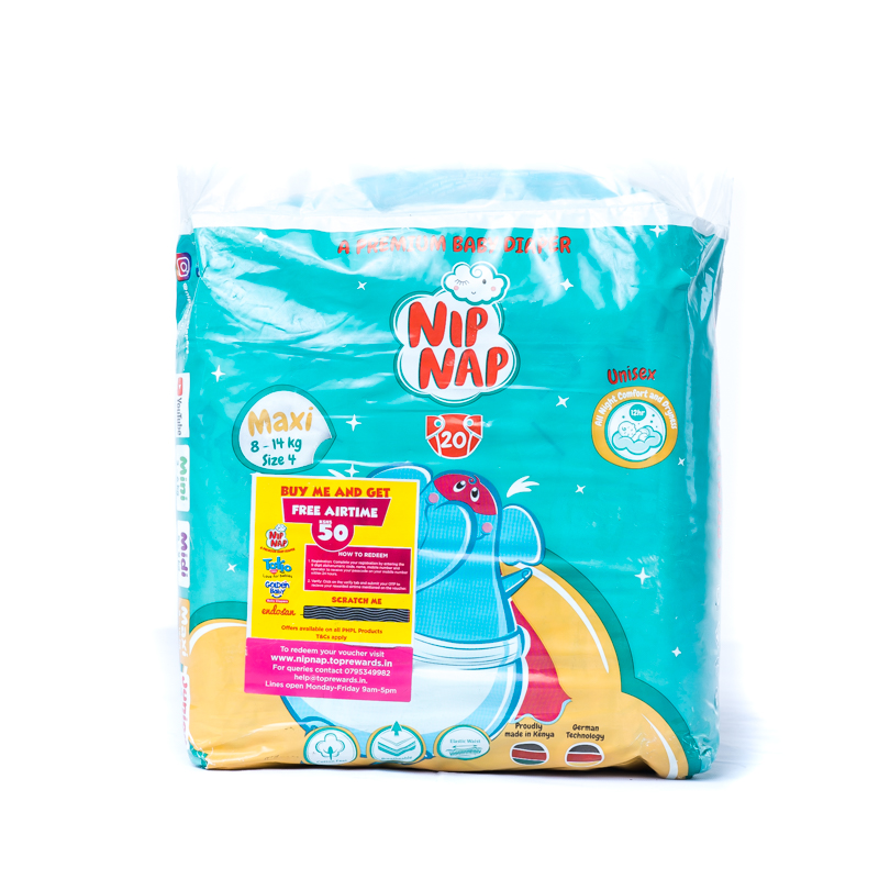 Nip Nap Diaper Xxl Size 6 15Pcs