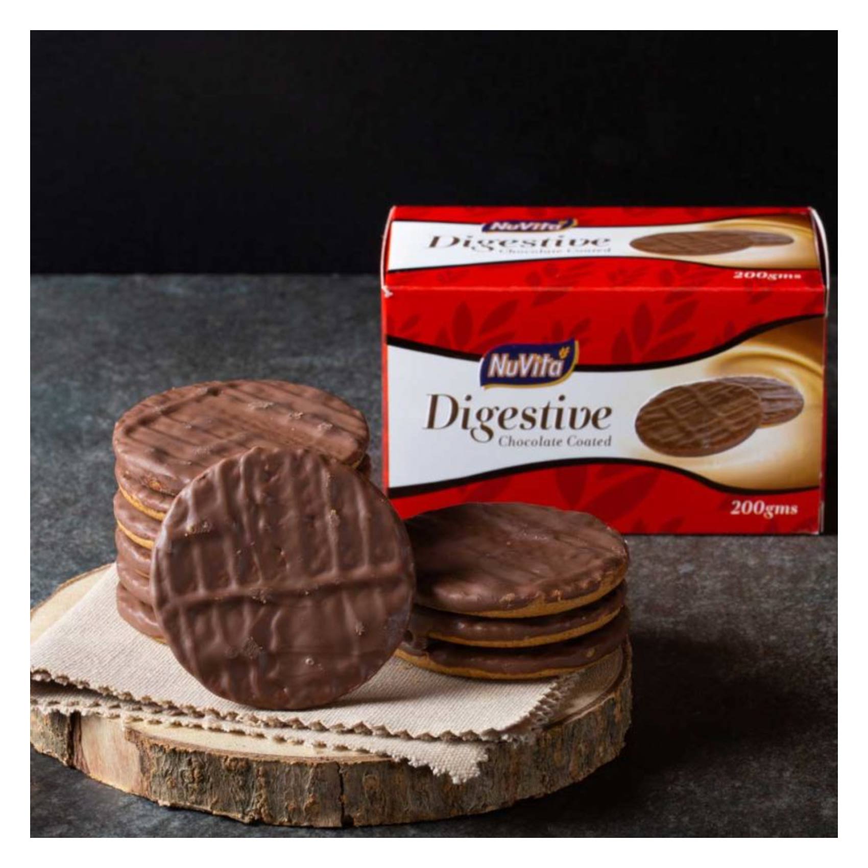 Nuvita Oat Digestive Chocolate Coated 200G
