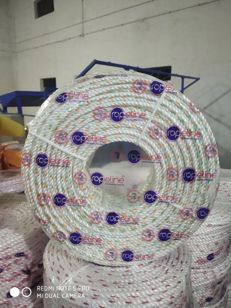 Polythene Ply Rope White 7Mm
