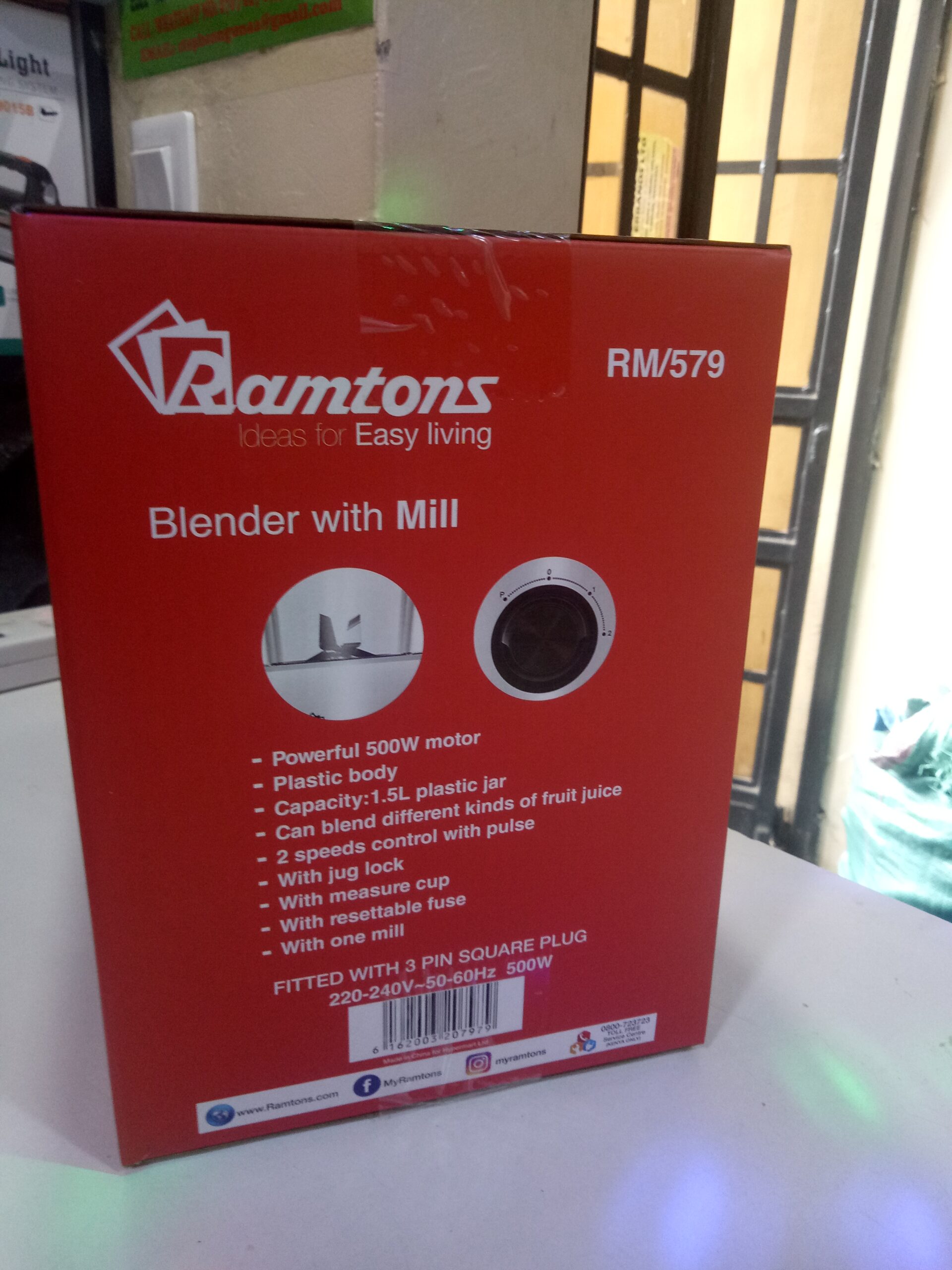 Ramtom Blender Rm/259