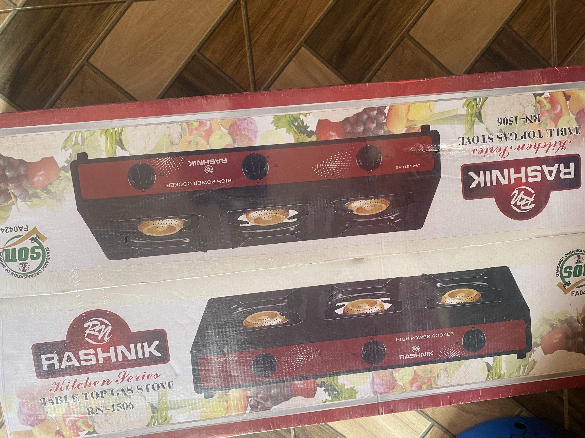 Rashnik Table Top Gas Stove Rn-1515