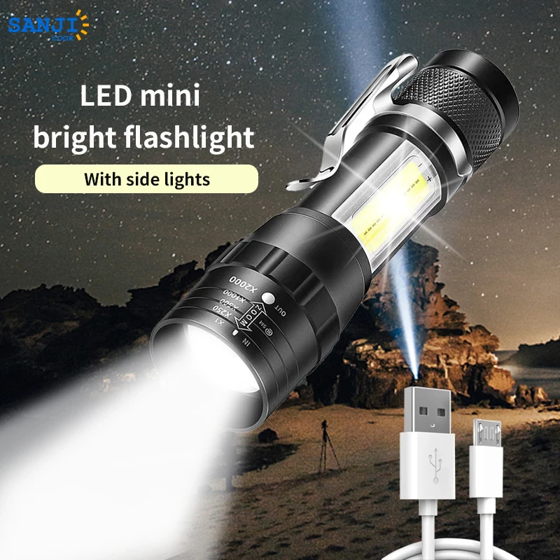 Side Light Flashlight