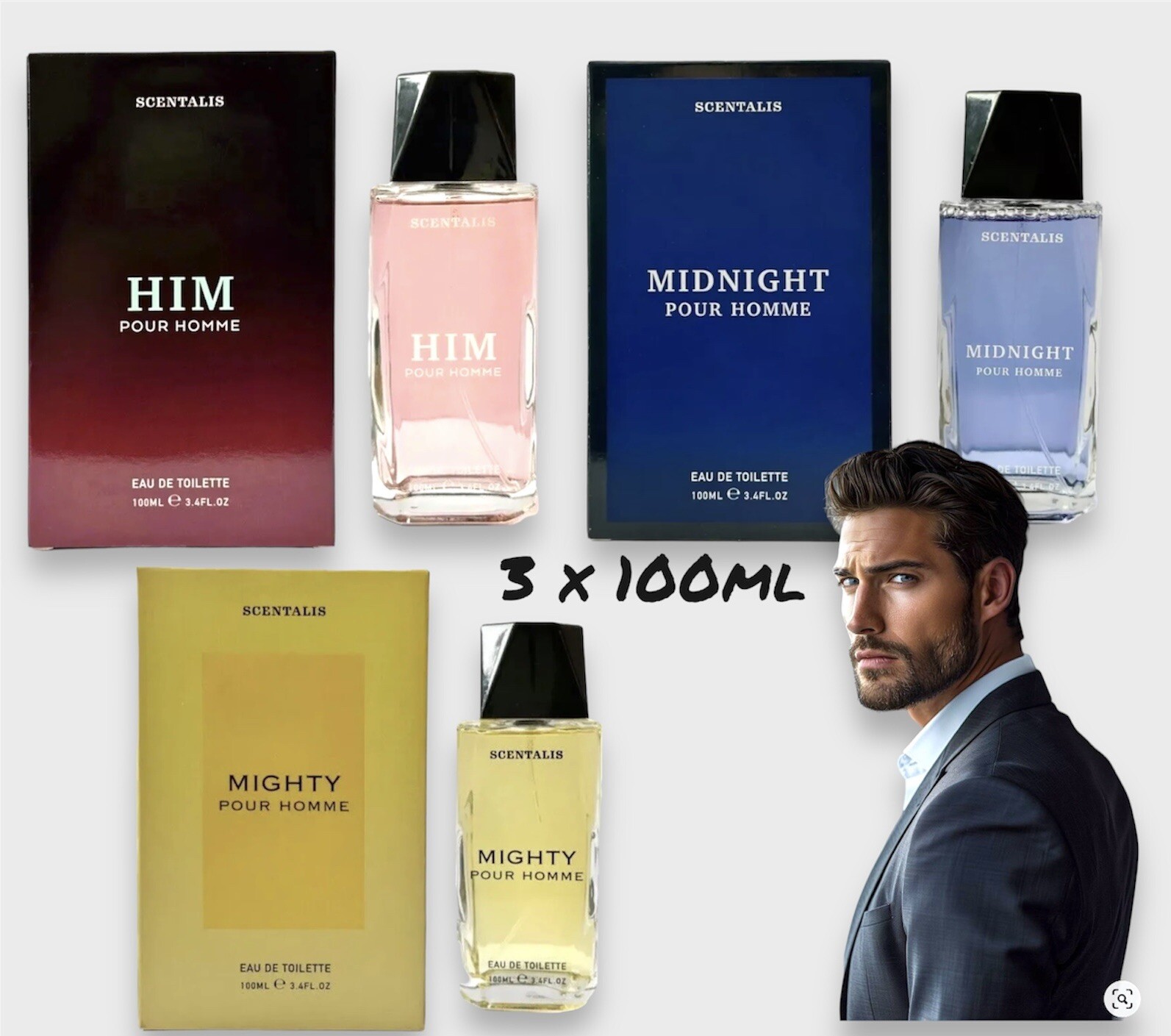 Spray Perf.emotions Man100Ml