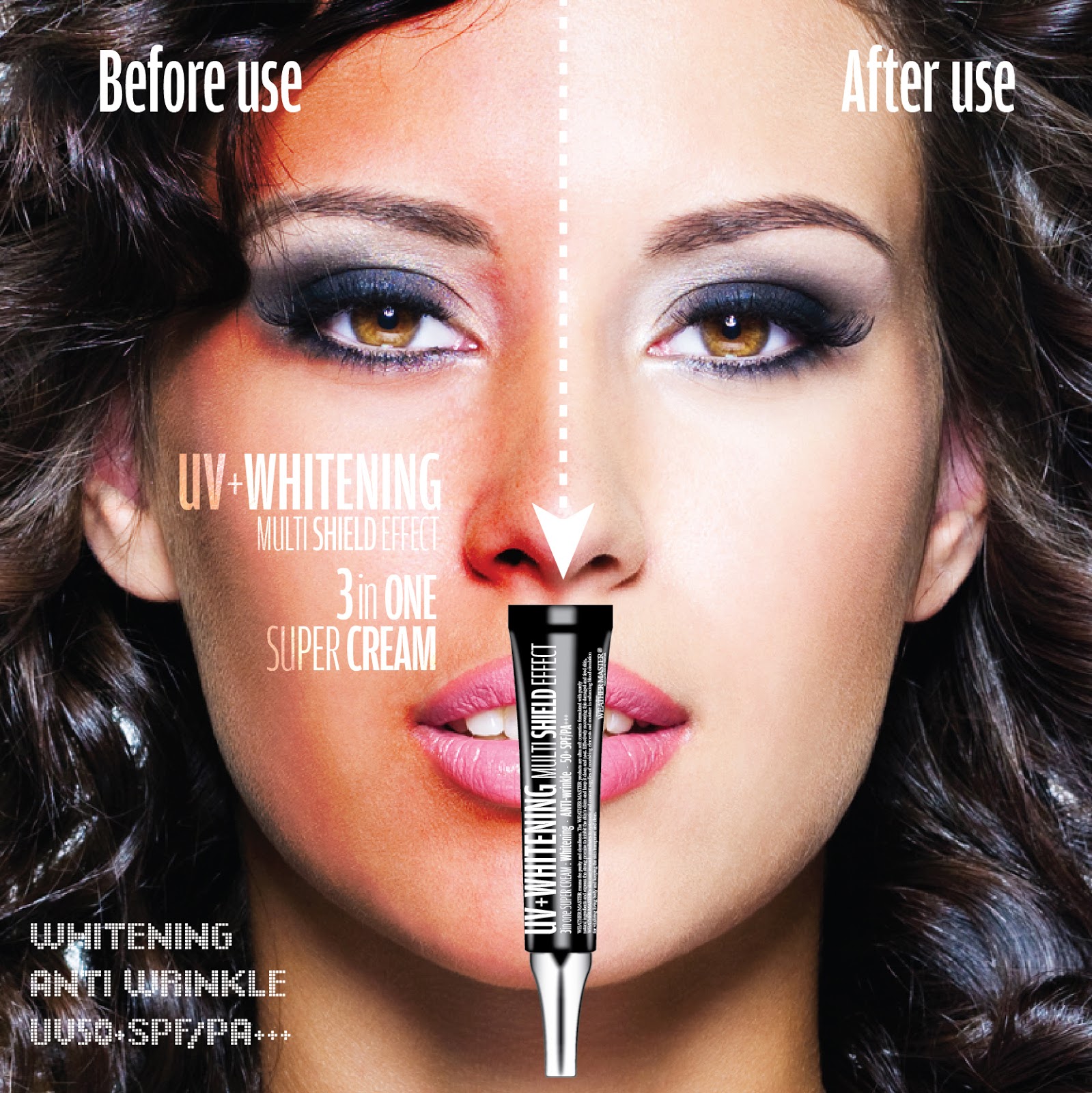Uv Whitening Face & Body Lotion 400Gms