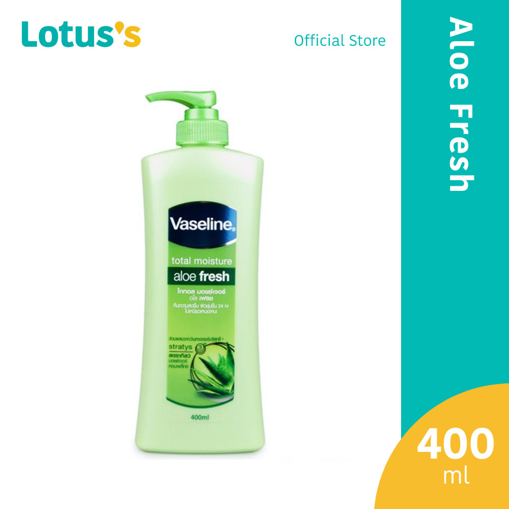 Vaseline Aloevera Freh Hydrating 400Ml