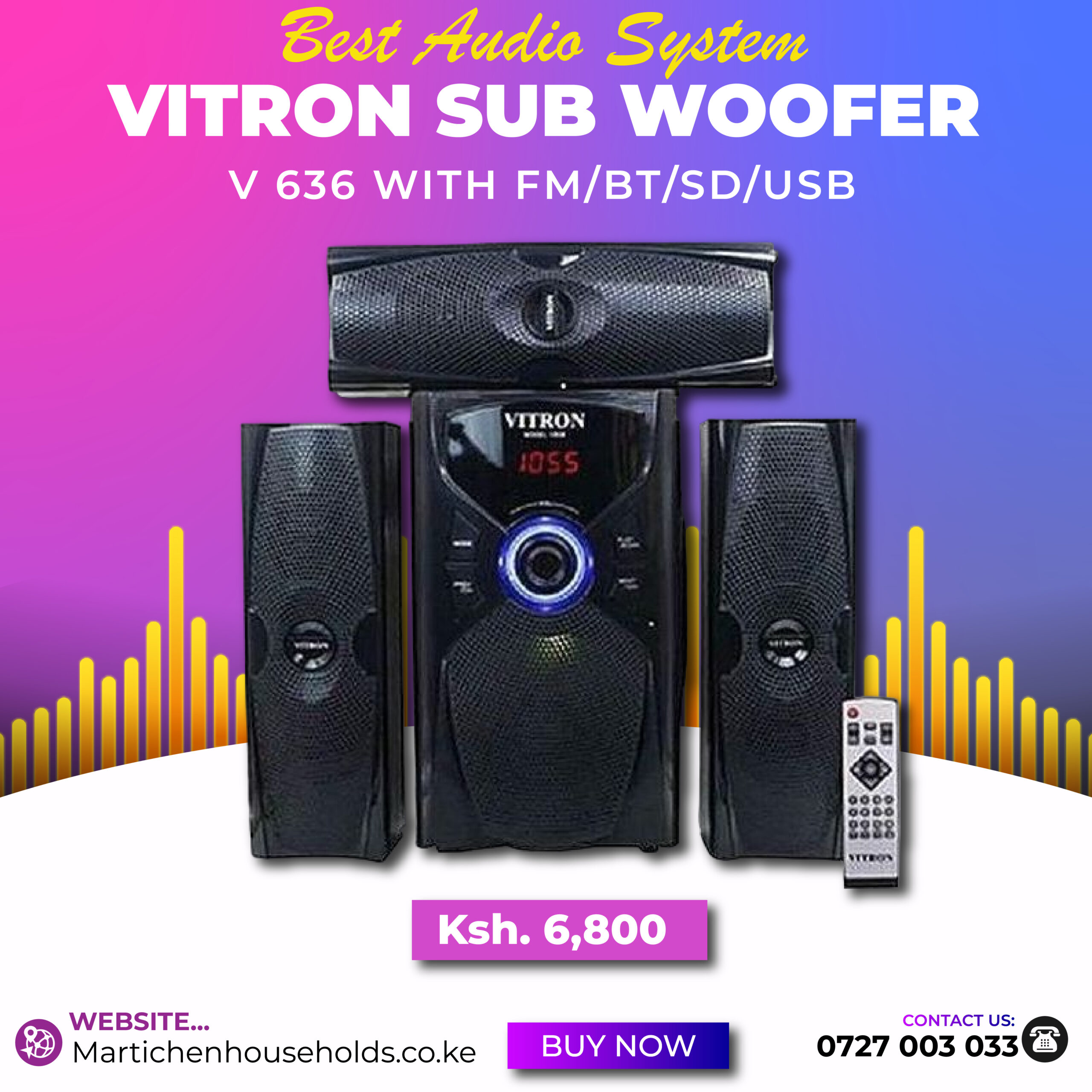 Vitron Woofer 3.1 No.v636