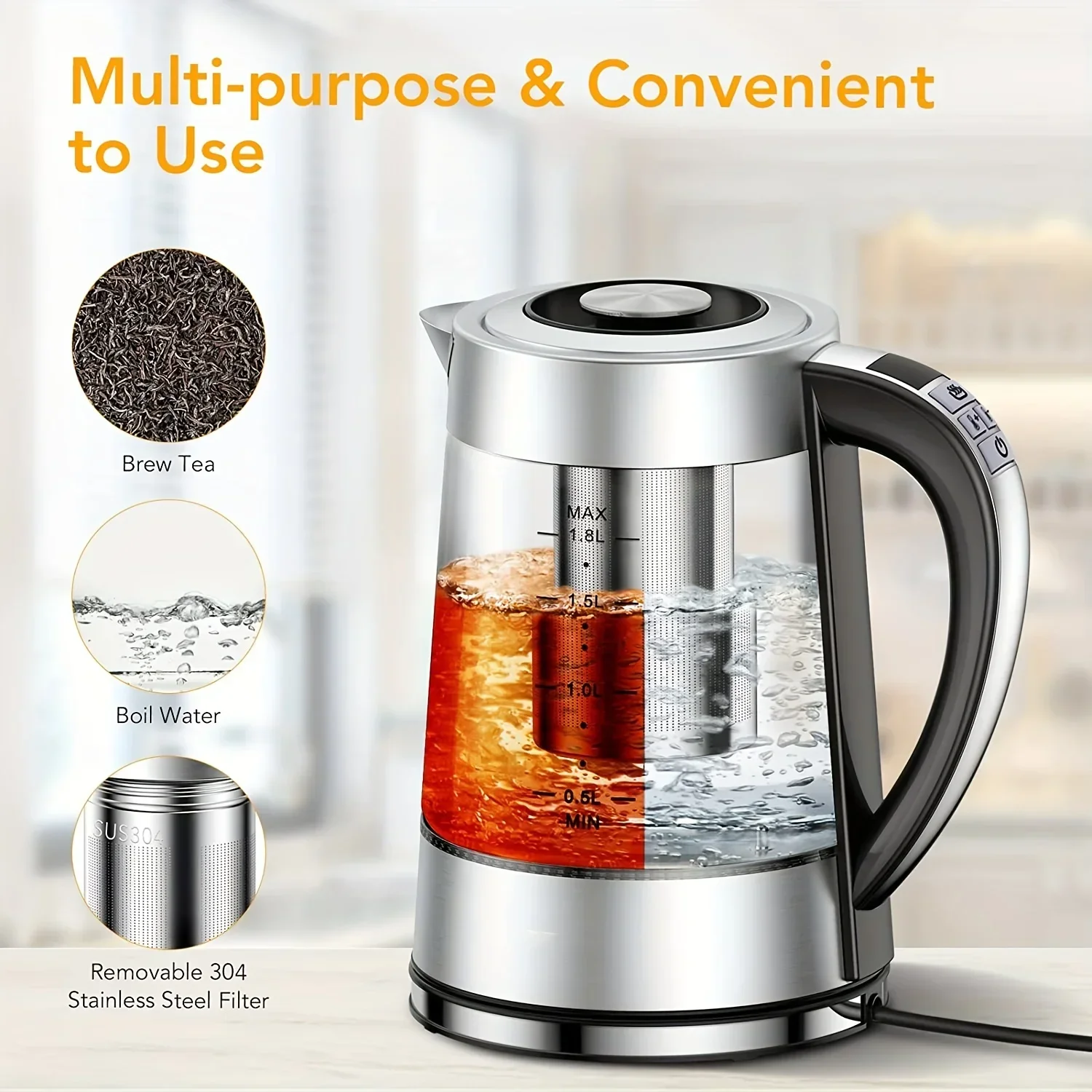 Weking Electric Kettle 1.8L Afk122