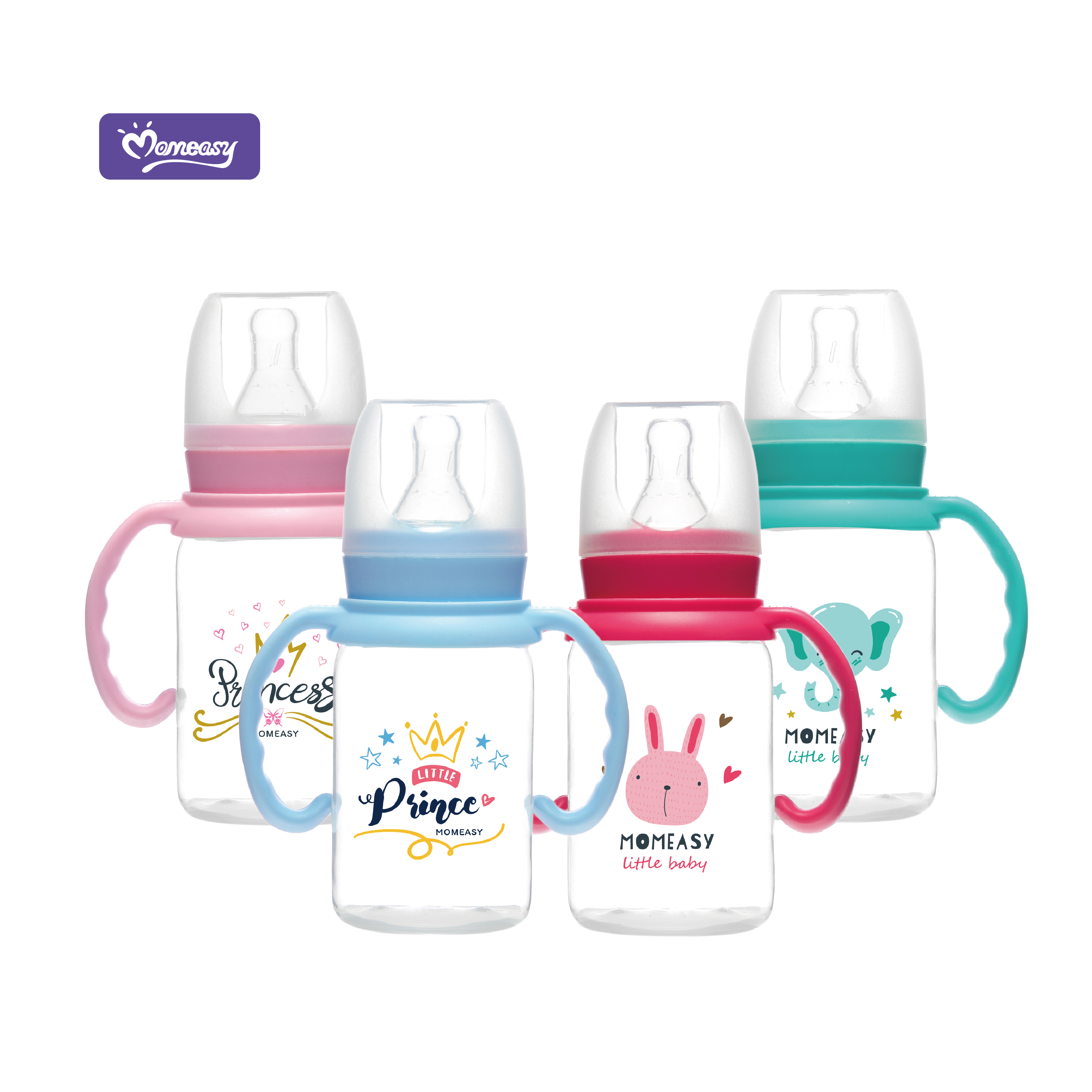 4Oz Std Feeding Bottle W/Hdl No.44603