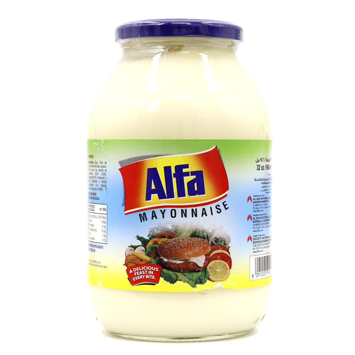 Alfa Mayonnaise 946 Ml