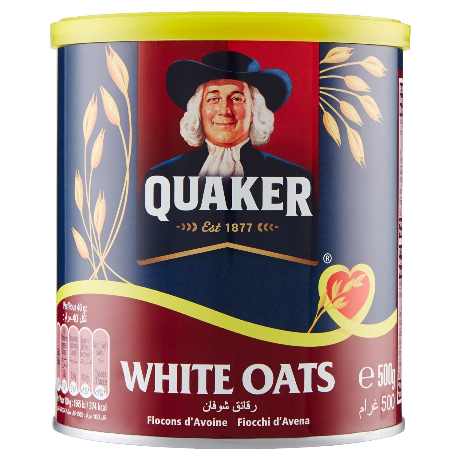Amazon White Oats 500G