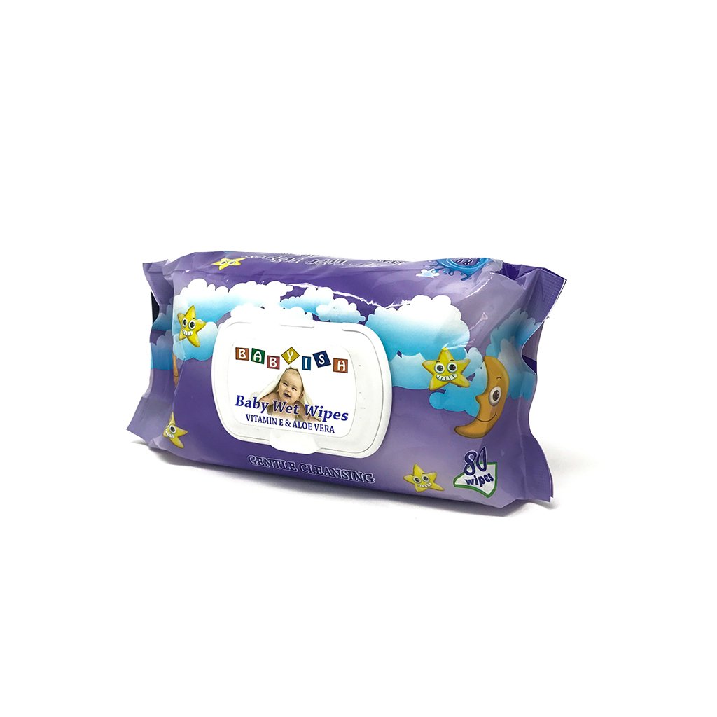 Babyish E.wet Wipes 20S Ylw