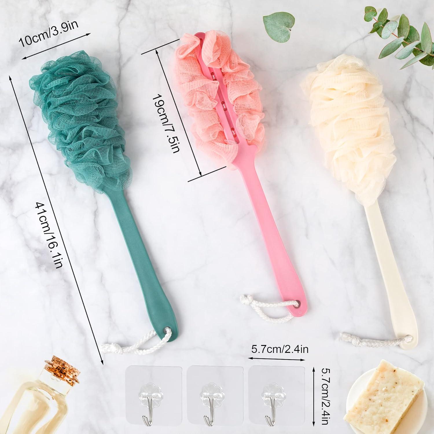 Bath Sponge With Holding Ends