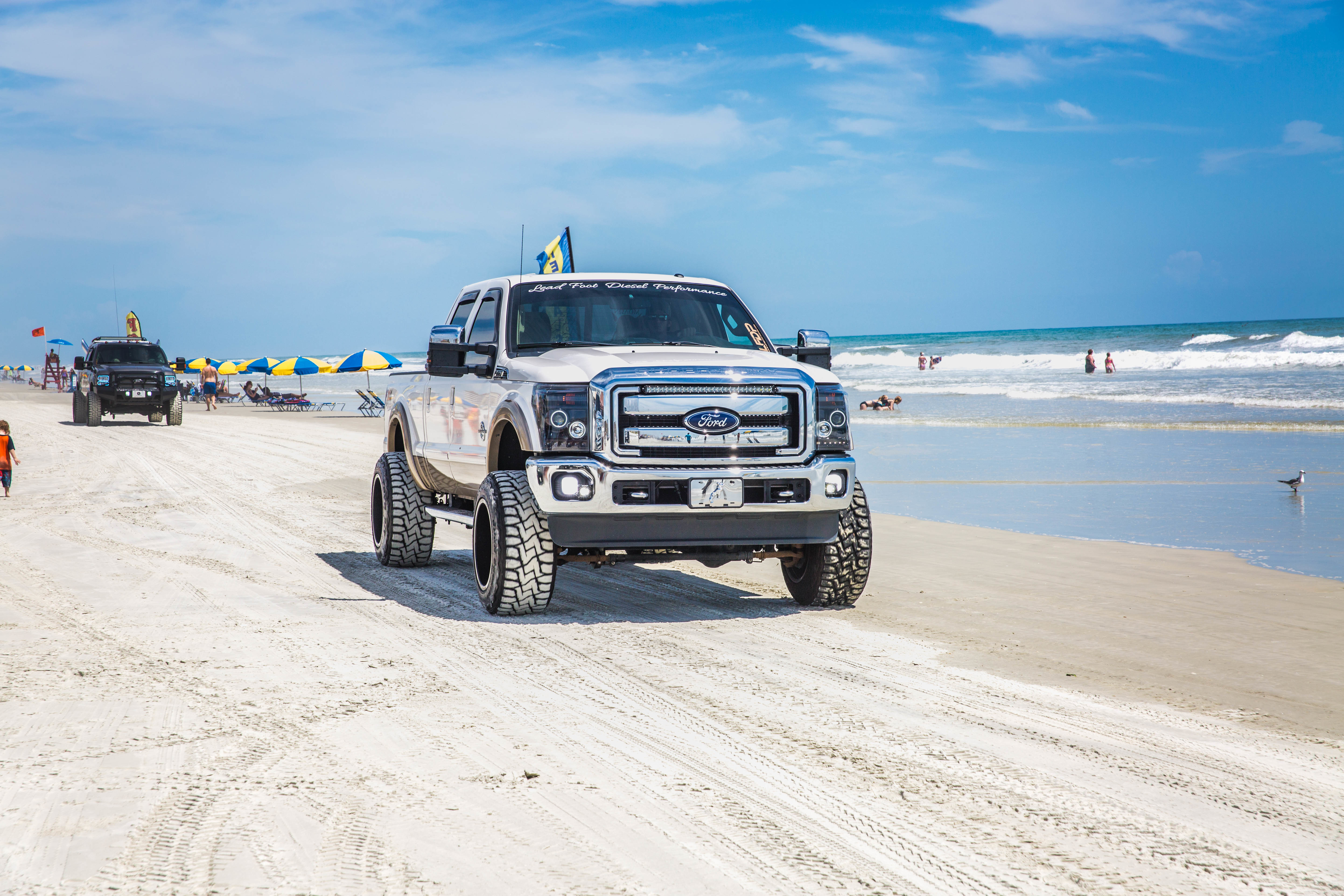 Beach Truck Big With Steering