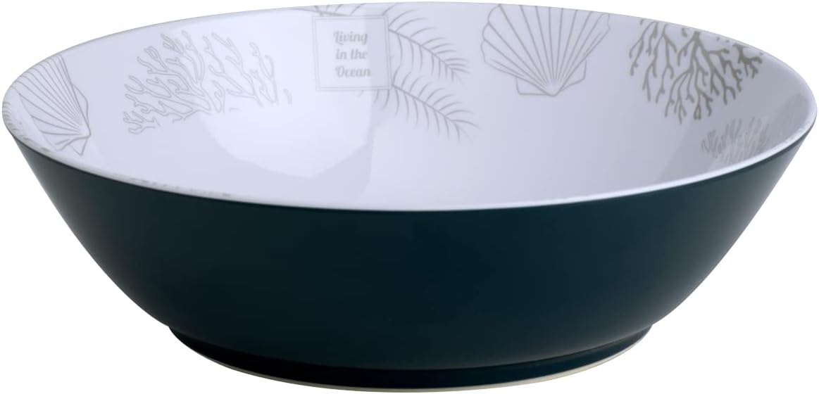 Blk Deco Oasis Soup Bowl Bo-07
