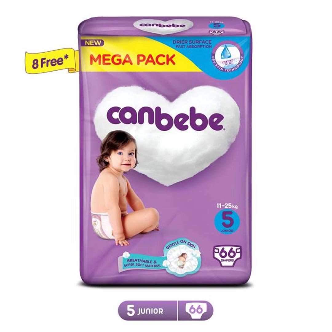 Canbebe Diapers Std Junior-5 8S