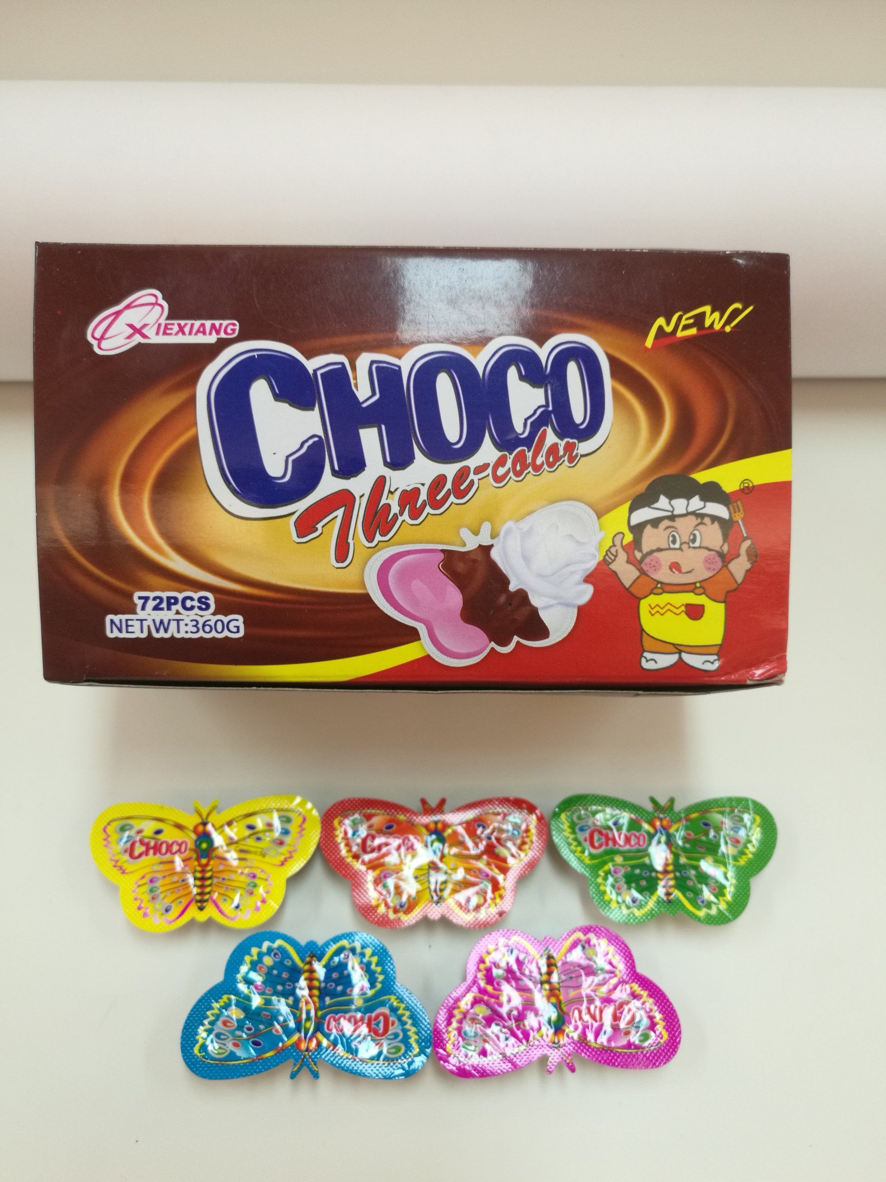 Chocolate Three Colour