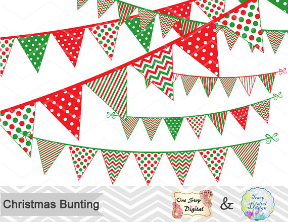 Christmas Triangle Banner