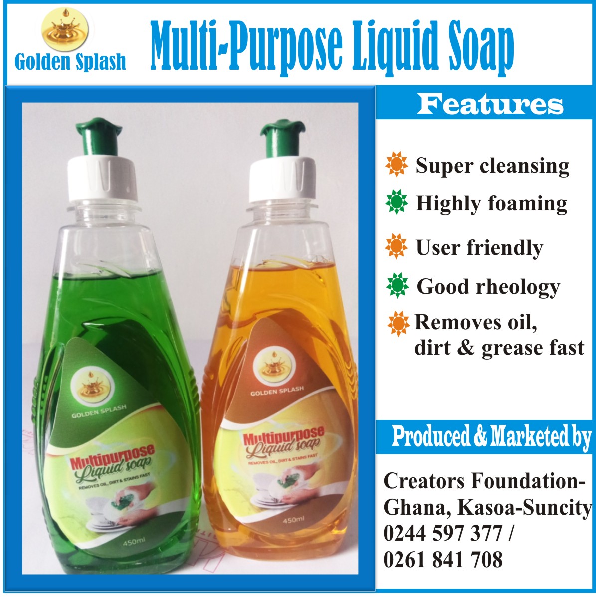 Classic Multi-Purpose Soap Herbal 1Kg
