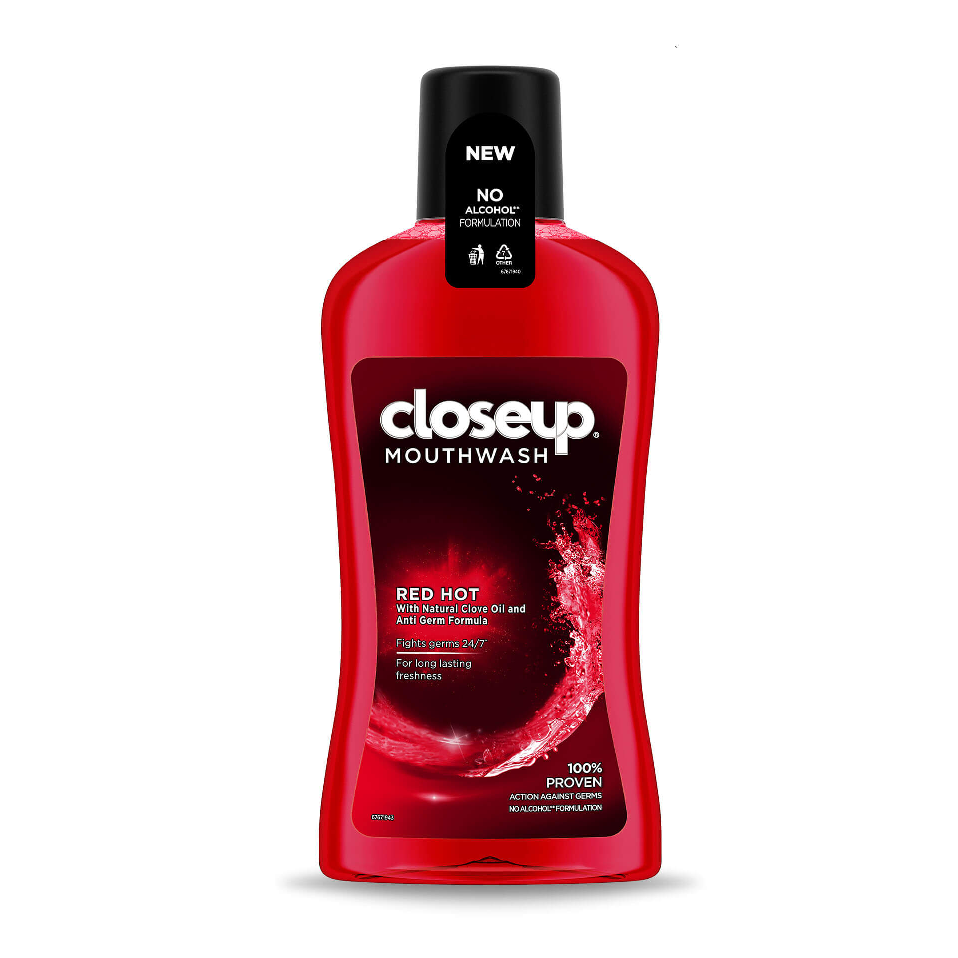 Closeup Mouthwash Red Hot/Cool 400Ml