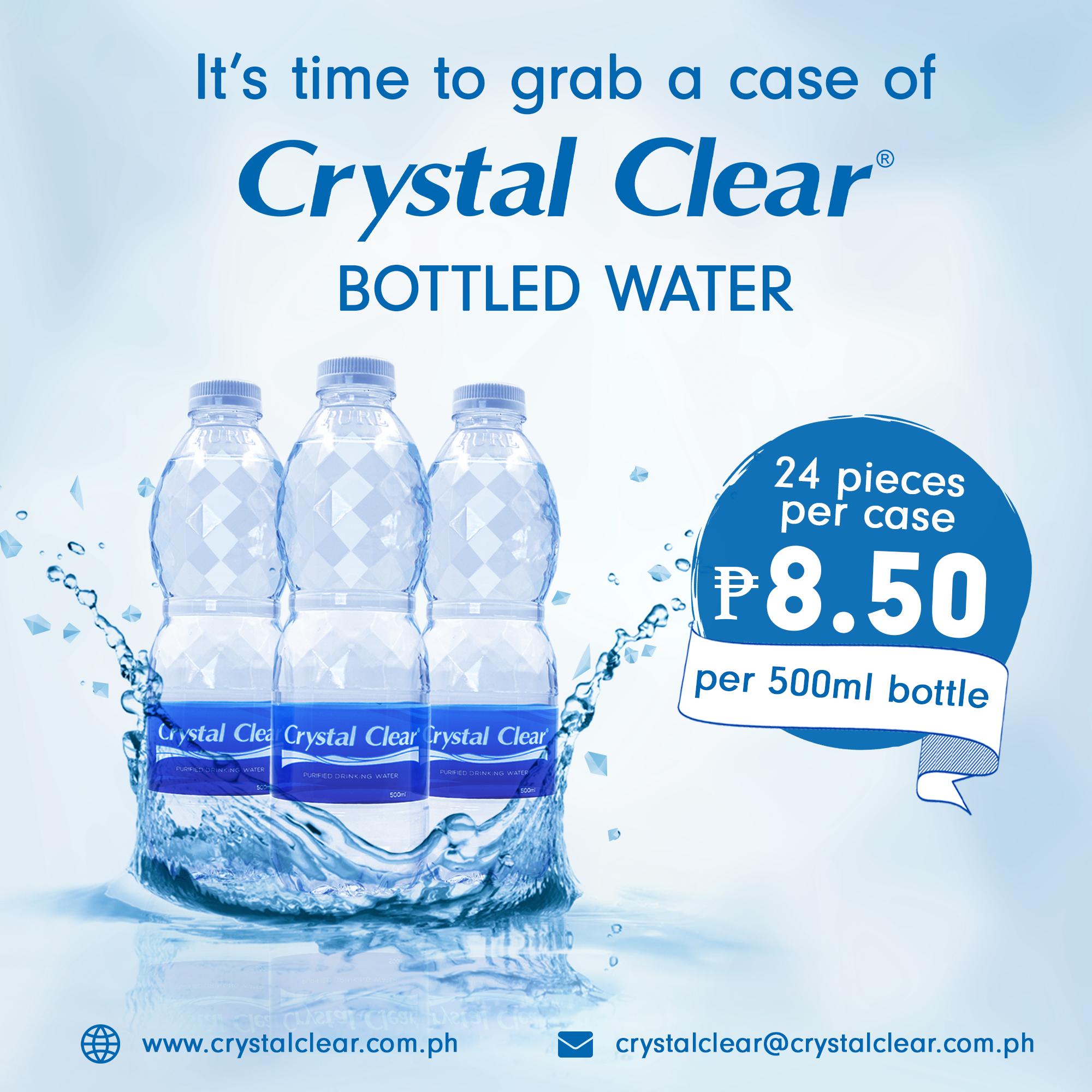 Crystal Clear Mineral Water 500Ml