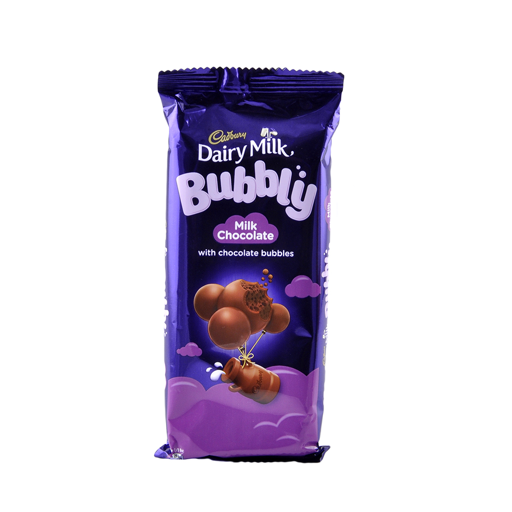 Dairy Milk Bubbly 87Gm