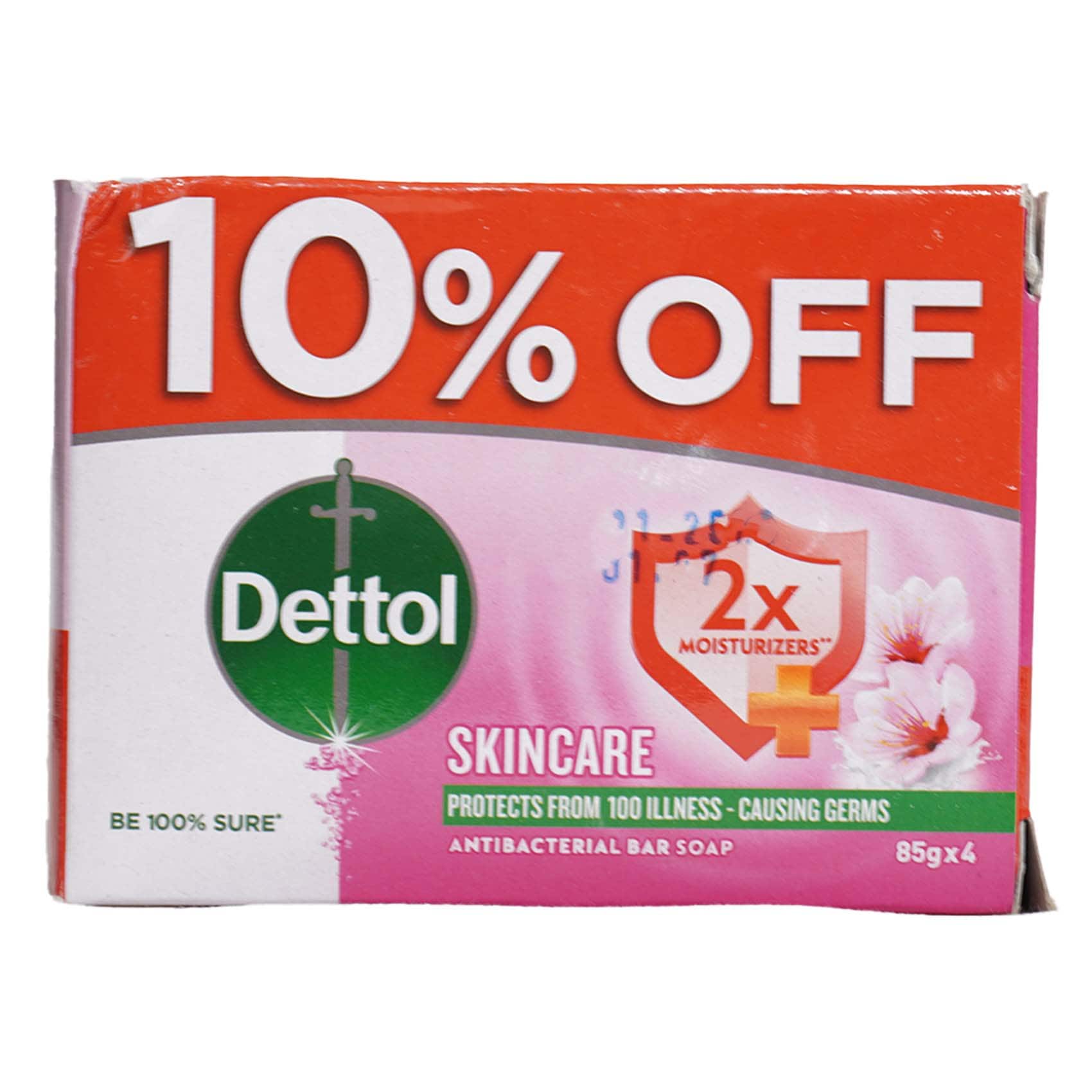 Dettol Soap Herbal 85G 4S