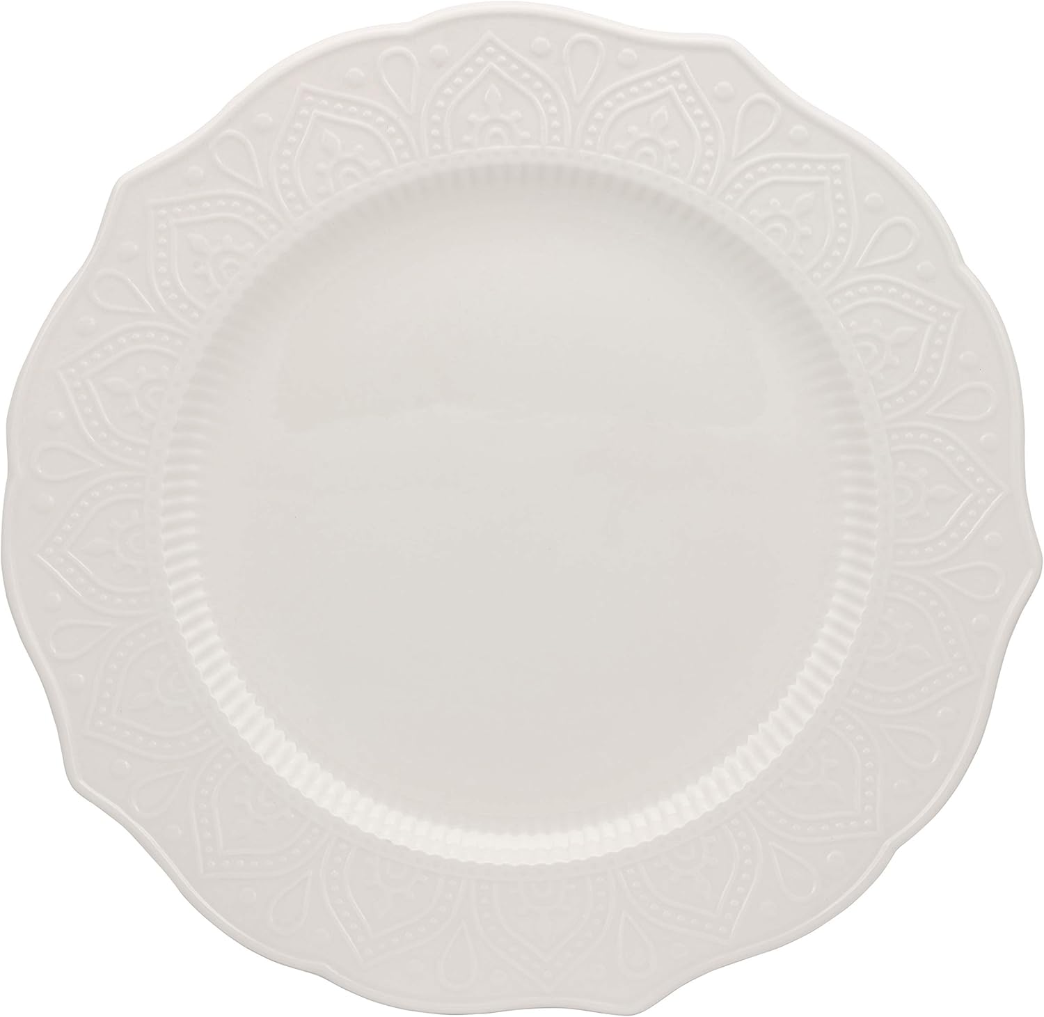 Dhalia Sqr Dinner Plate 11.5 D4037