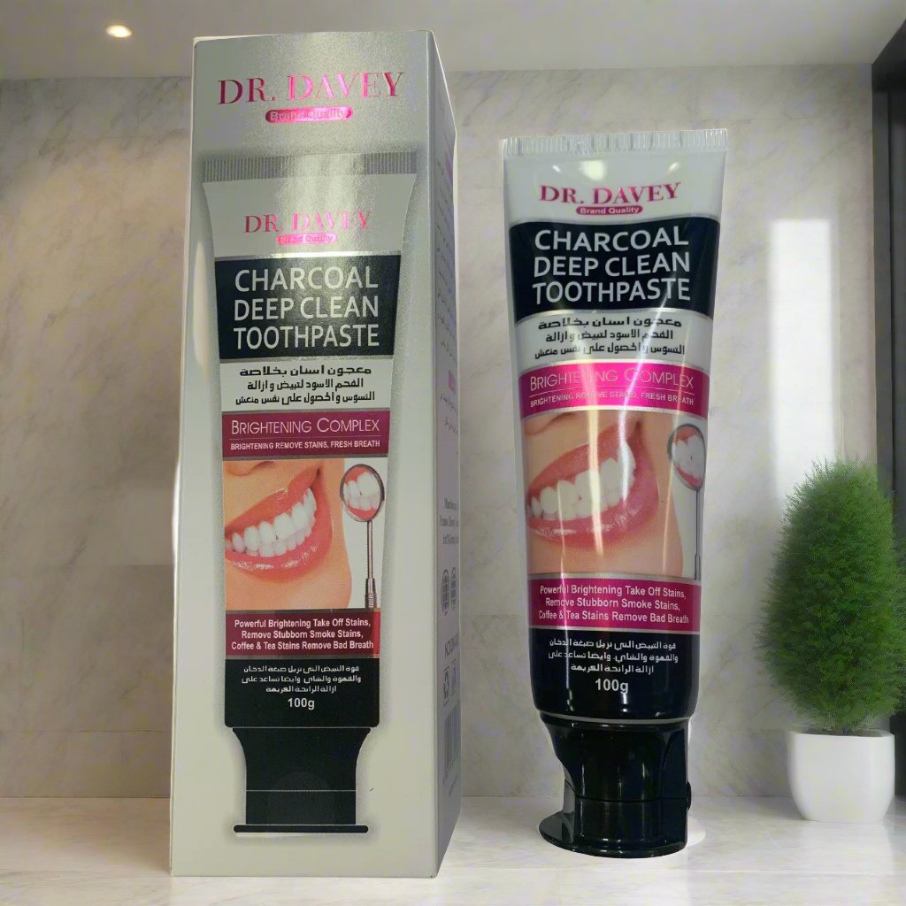 Dr. Davey Toothpaste Charcoal 100G