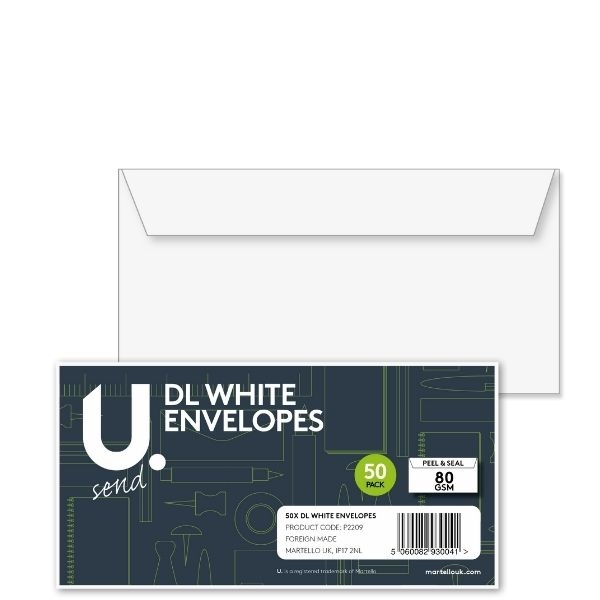 Envelop Dl White