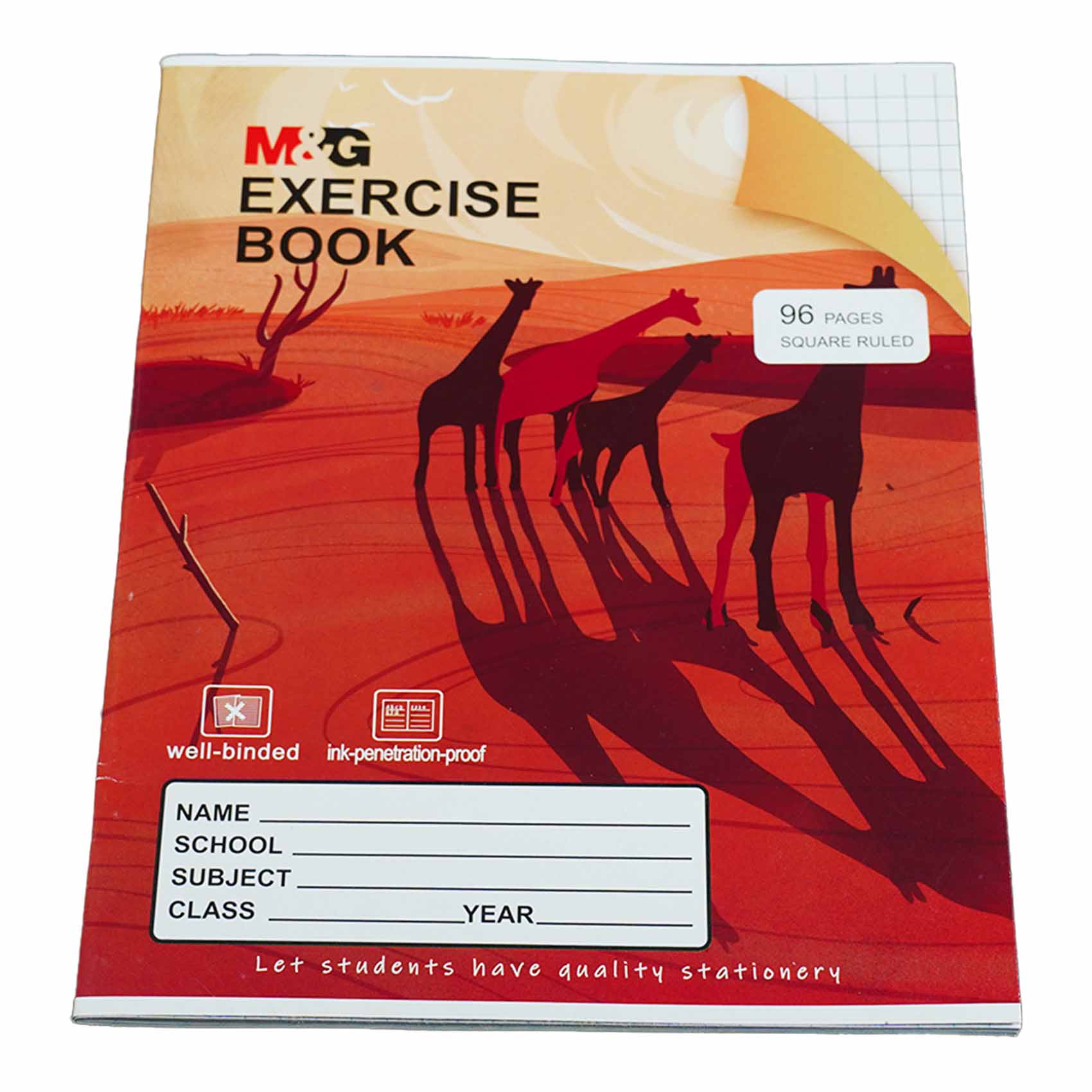 Exercise Book A5 96 Pgs