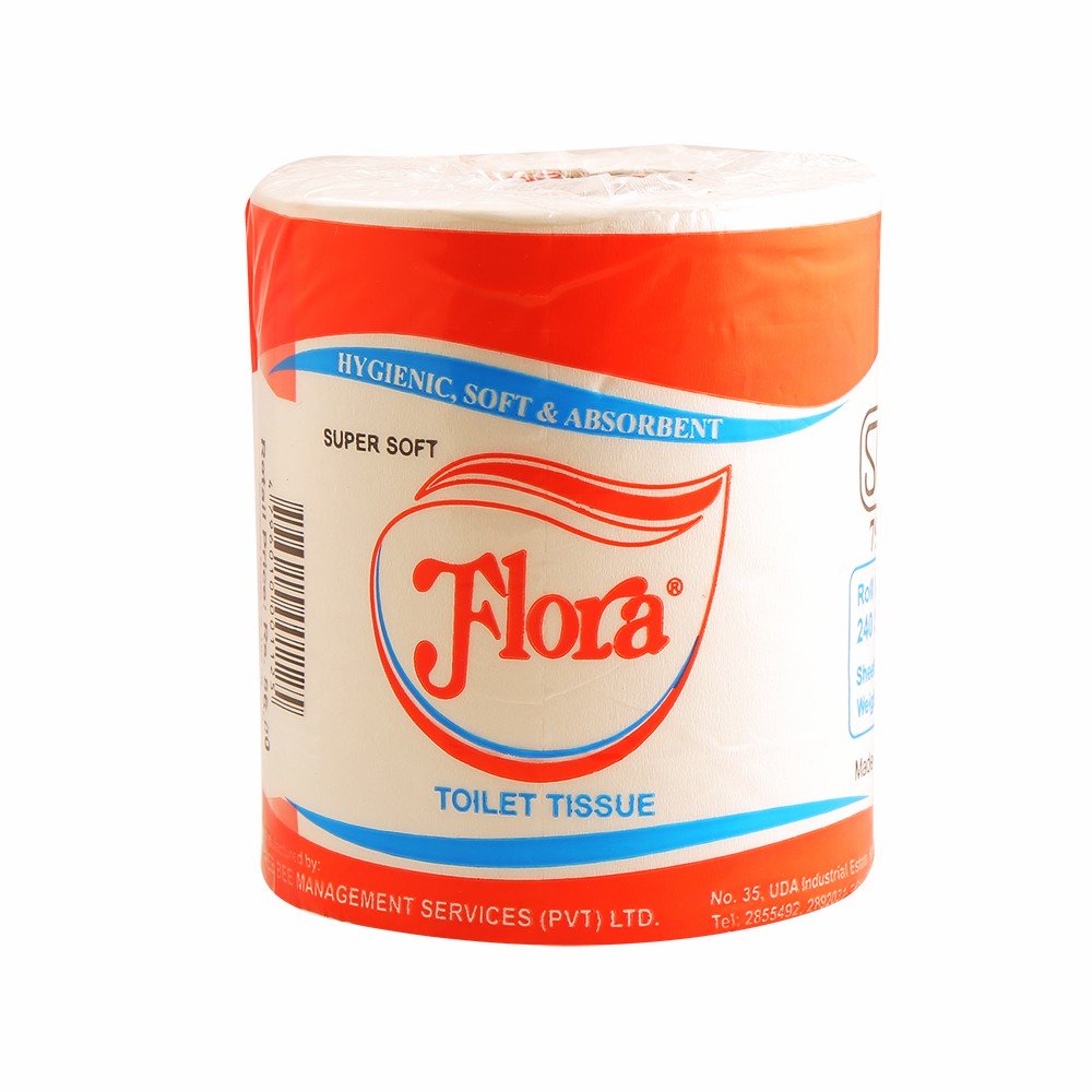 Flora Toilet Papar Singles